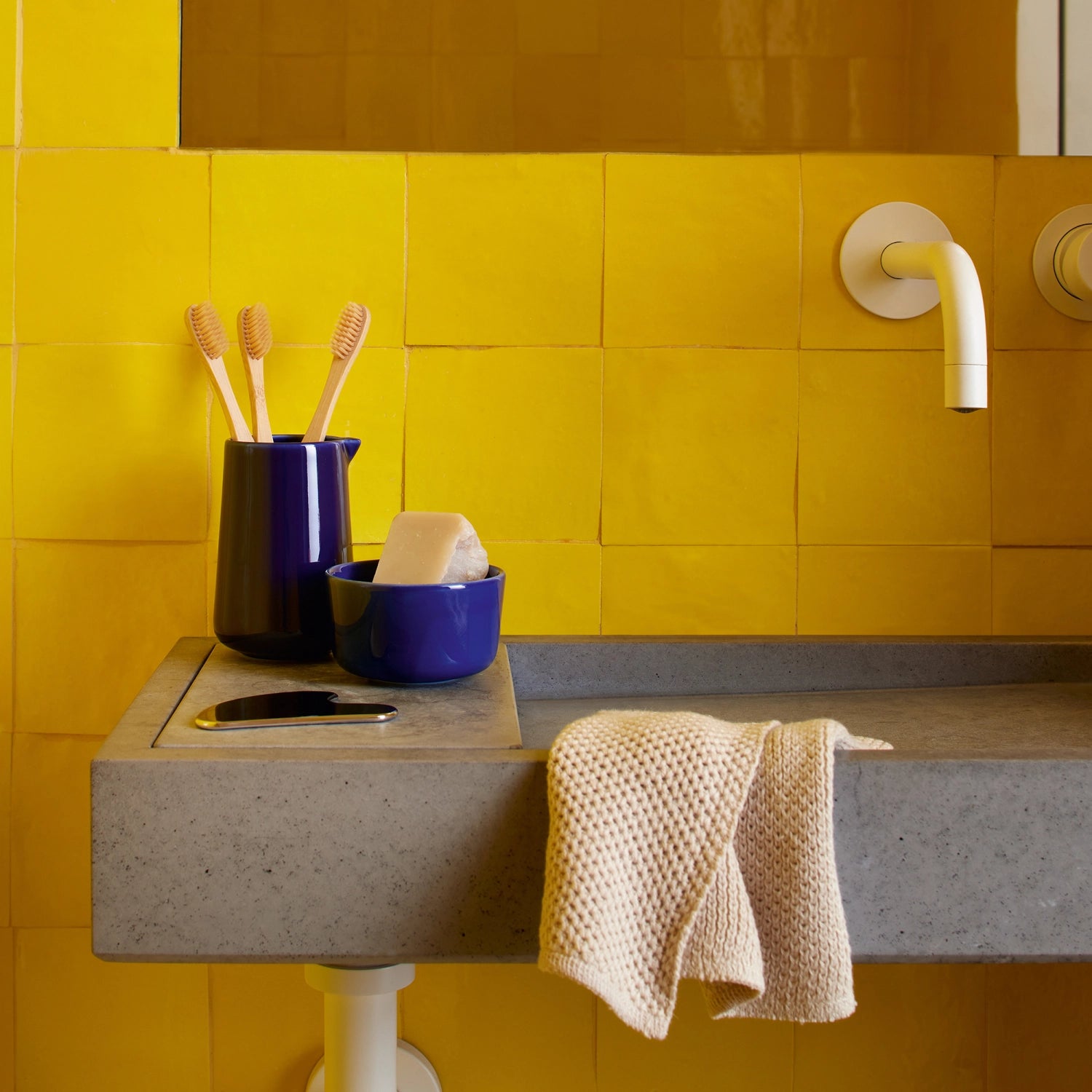 2 Set <tc>Collect</tc>ive plate flat d20cm cobalt