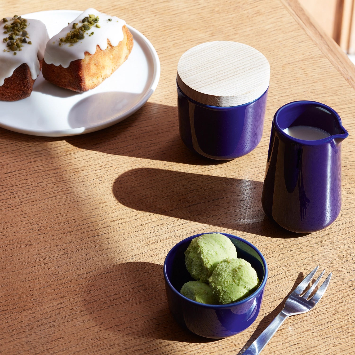 2 Set <tc>Collect</tc>ive Schale D8cm Cobalt