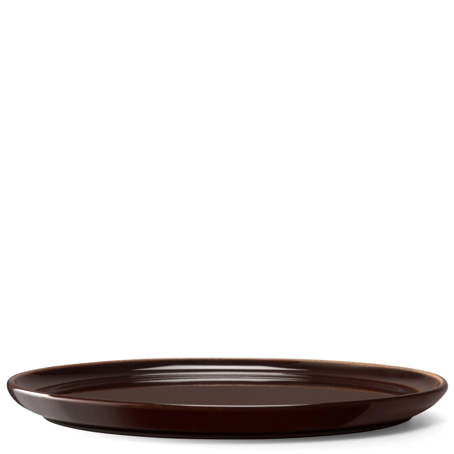 Stilvolles 2er Set flacher Teller in Mocha, 20 cm, ideal für kreative Anrichte und besondere Anlässe, verleiht jedem Tisch einen Hauch von Eleganz.