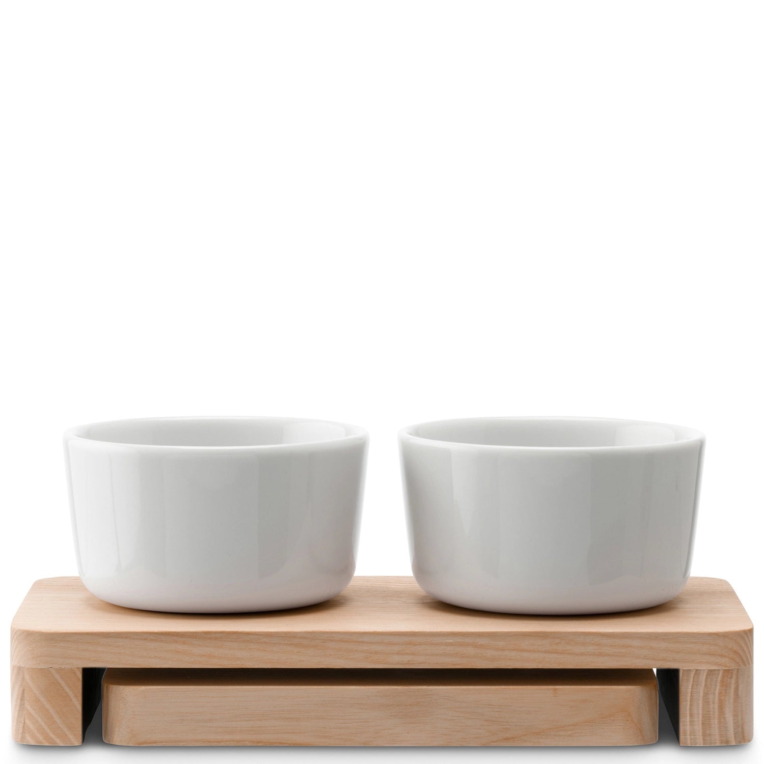 Service de table collectif LxlxH19,5x16x8cm frêne weiss