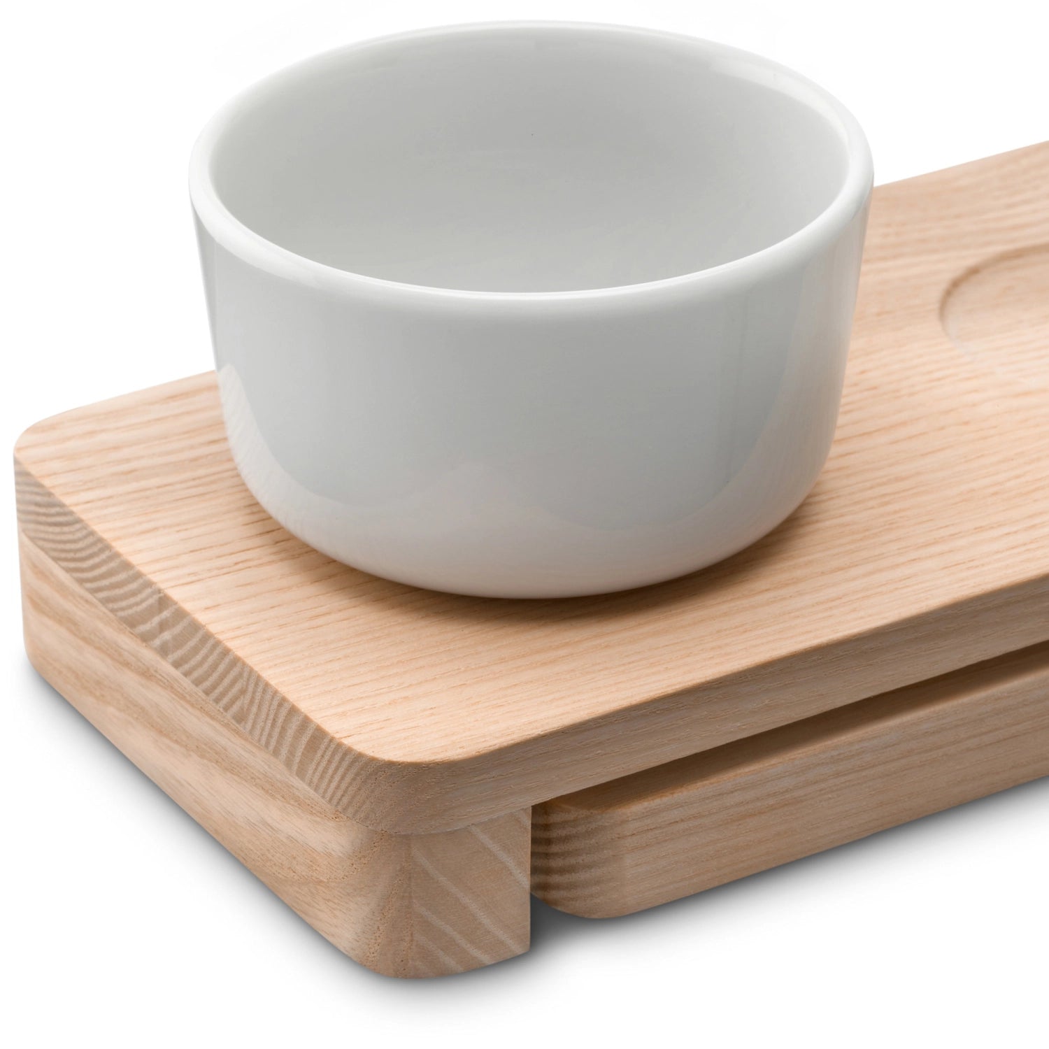 Service de table collectif LxlxH19,5x16x8cm frêne weiss