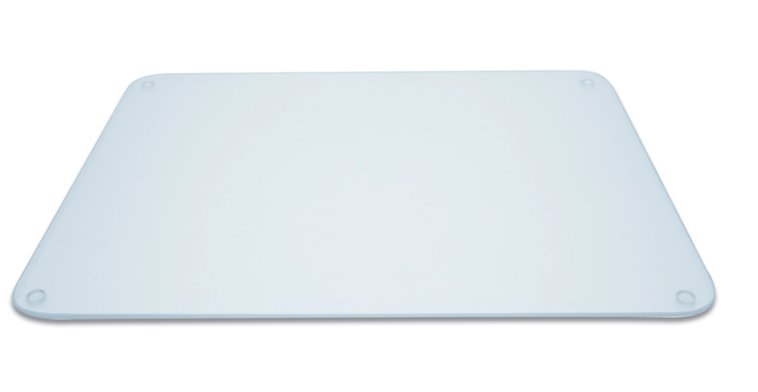 Copertura in ceramica in vetro 50x40 cm Surface ondulato trasparente