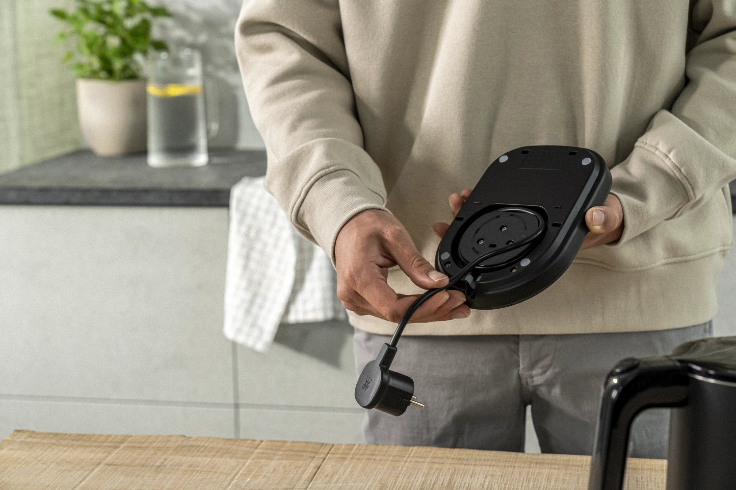 Bollitore enfinigy per 1l nero