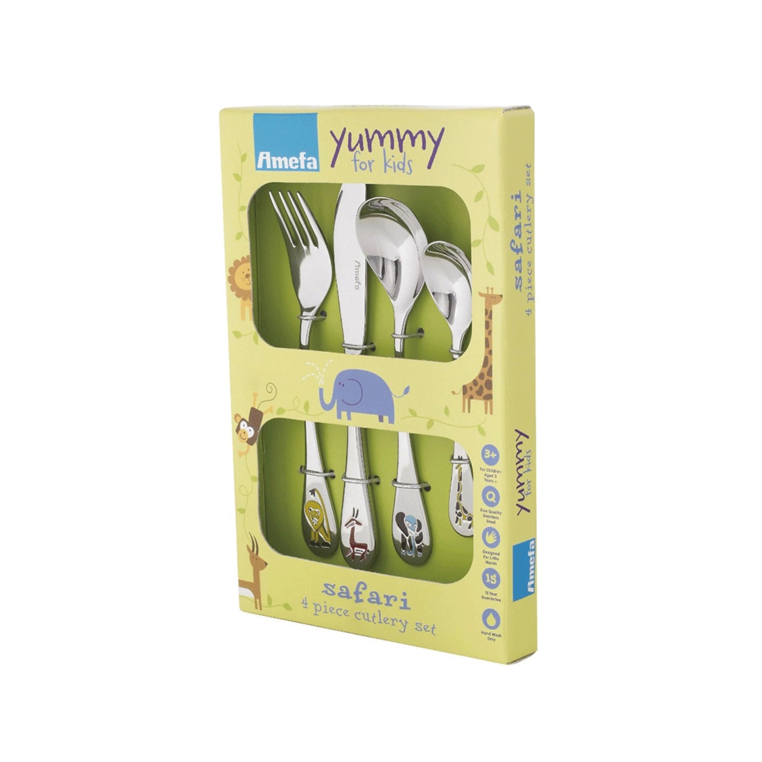 4tlg. Safari Children's Posate