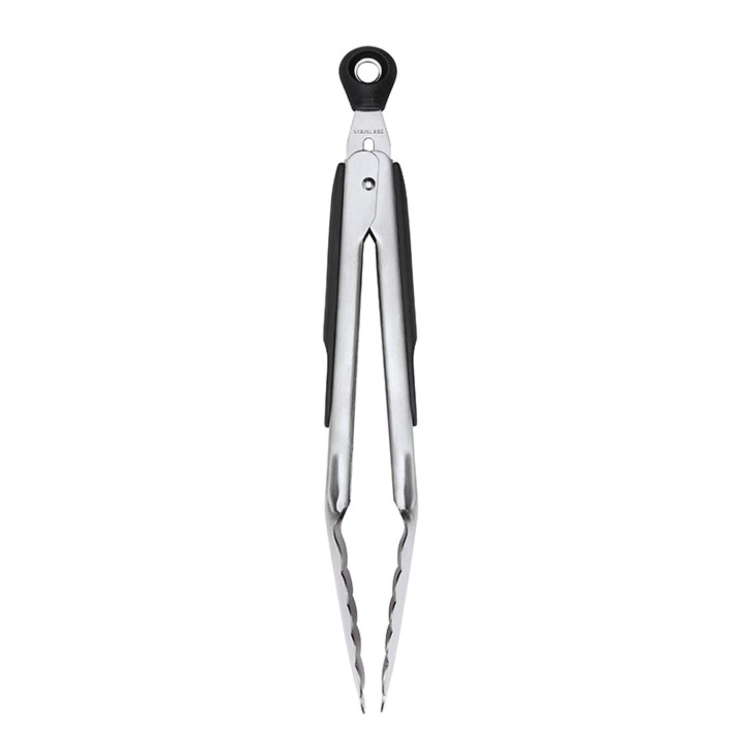 Praktisches 2er Set OXO Good Grips Zangen, ideal für die Küche, mit ergonomischem Design und rutschfestem Griff für sicheres Handling.