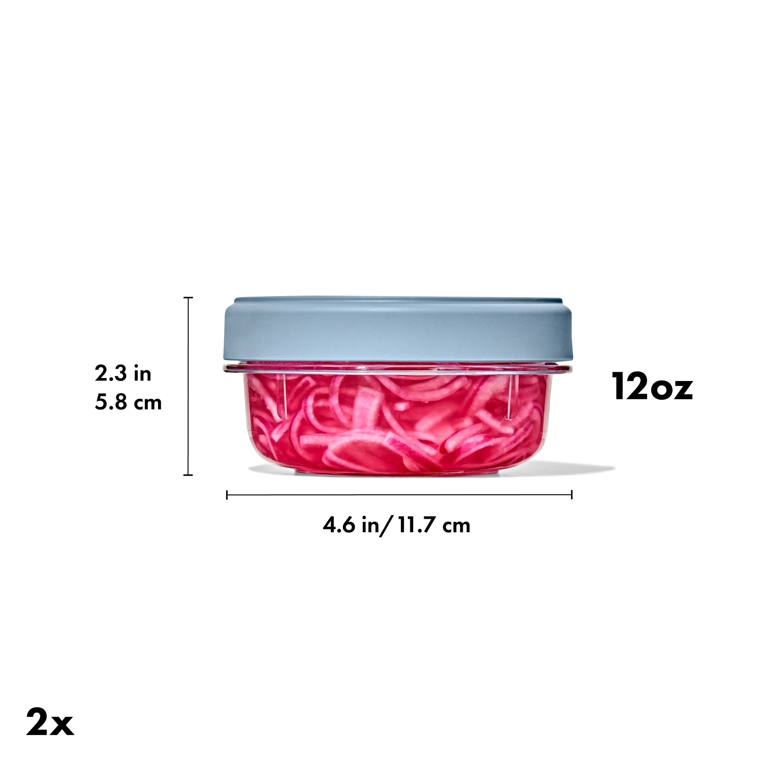2 Impostare Good Grips Twist & Stack Storage Box 355ml