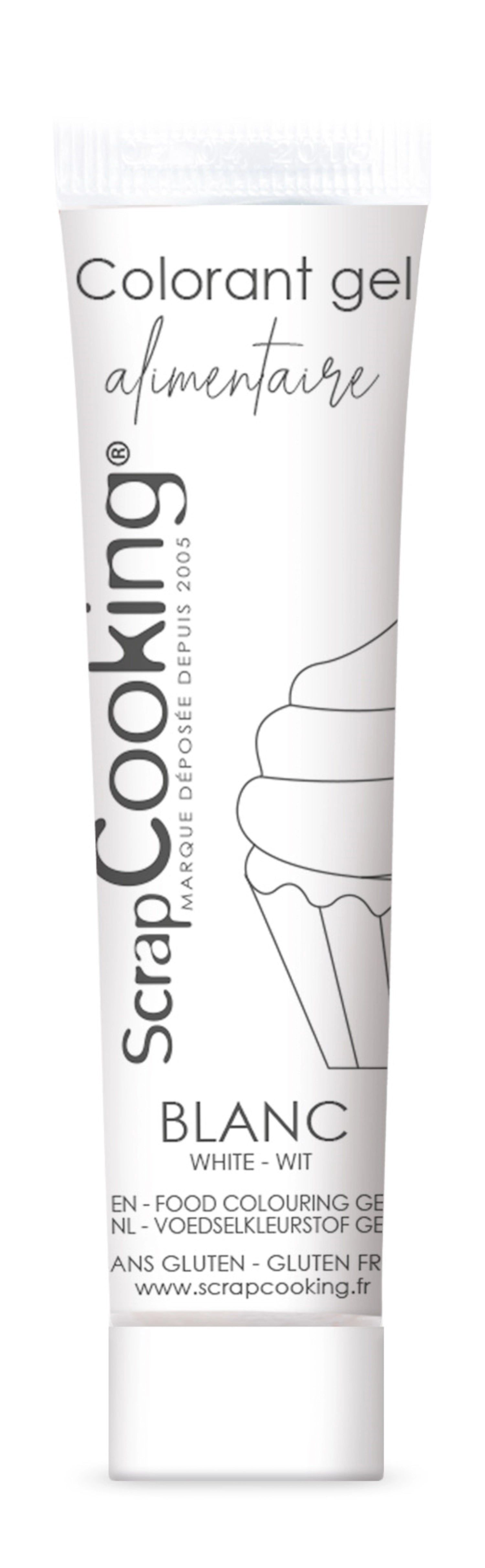 Lebensmittelfarbe Gel weiss 20g