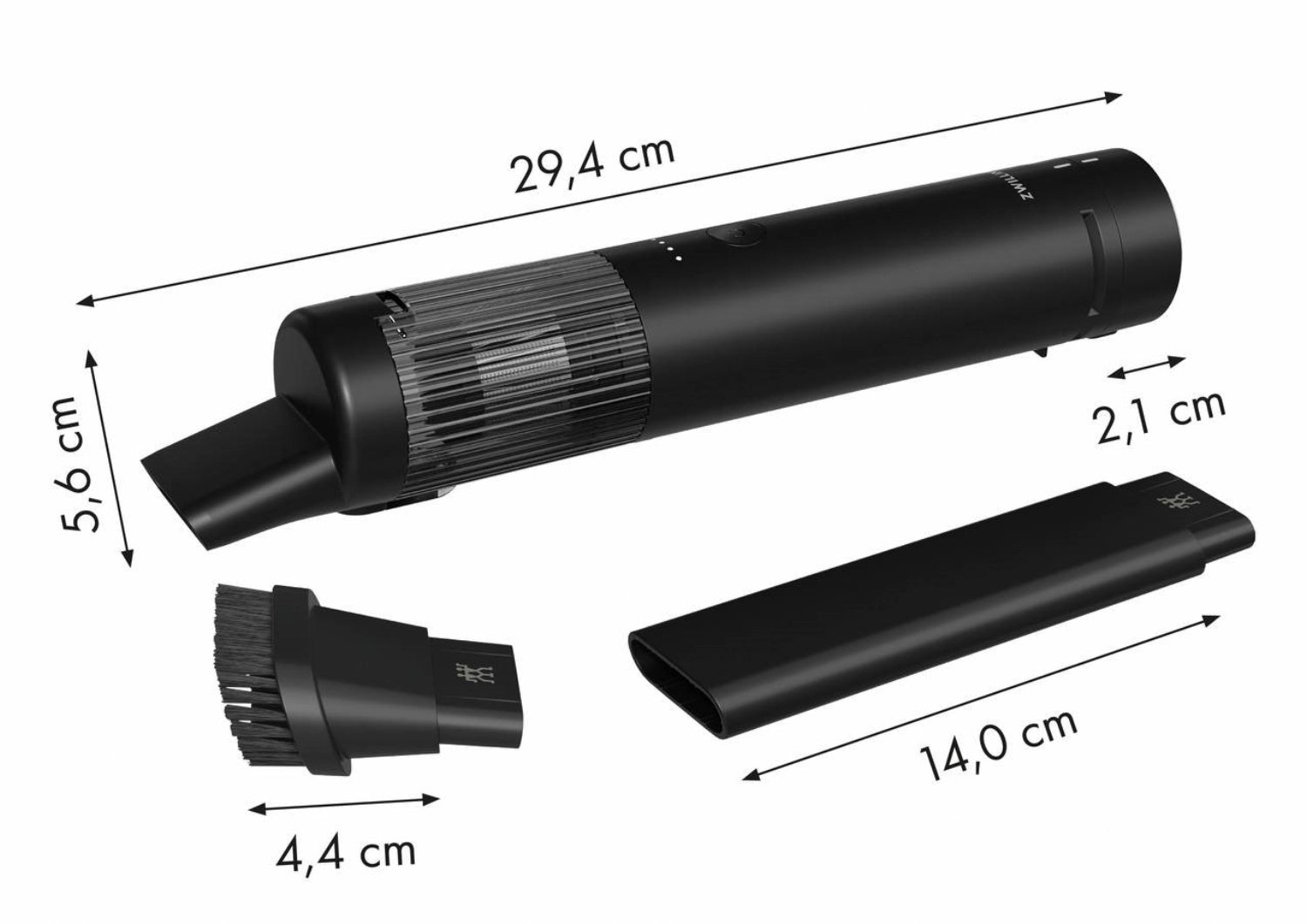 Xtend Akku Handstaubsauger Starter Set von Zwilling, perfekt für müheloses Saugen in der Küche und überall im Zuhause.