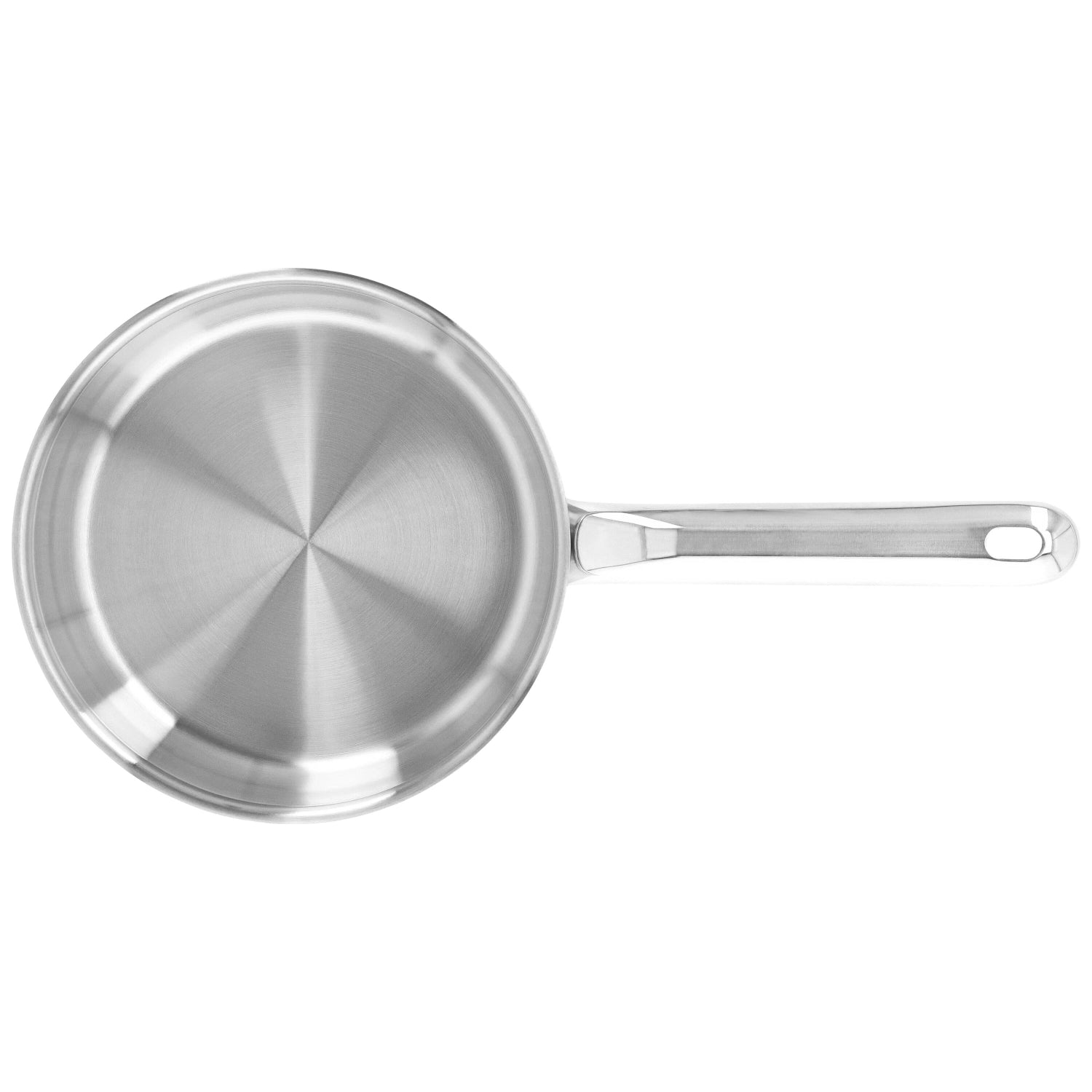 Specialties 3 Gourmetpfanne mit Glasdeckel in Silber präsentiert im Onlineshop von KAQTU Design AG. Topf ist von Demeyere