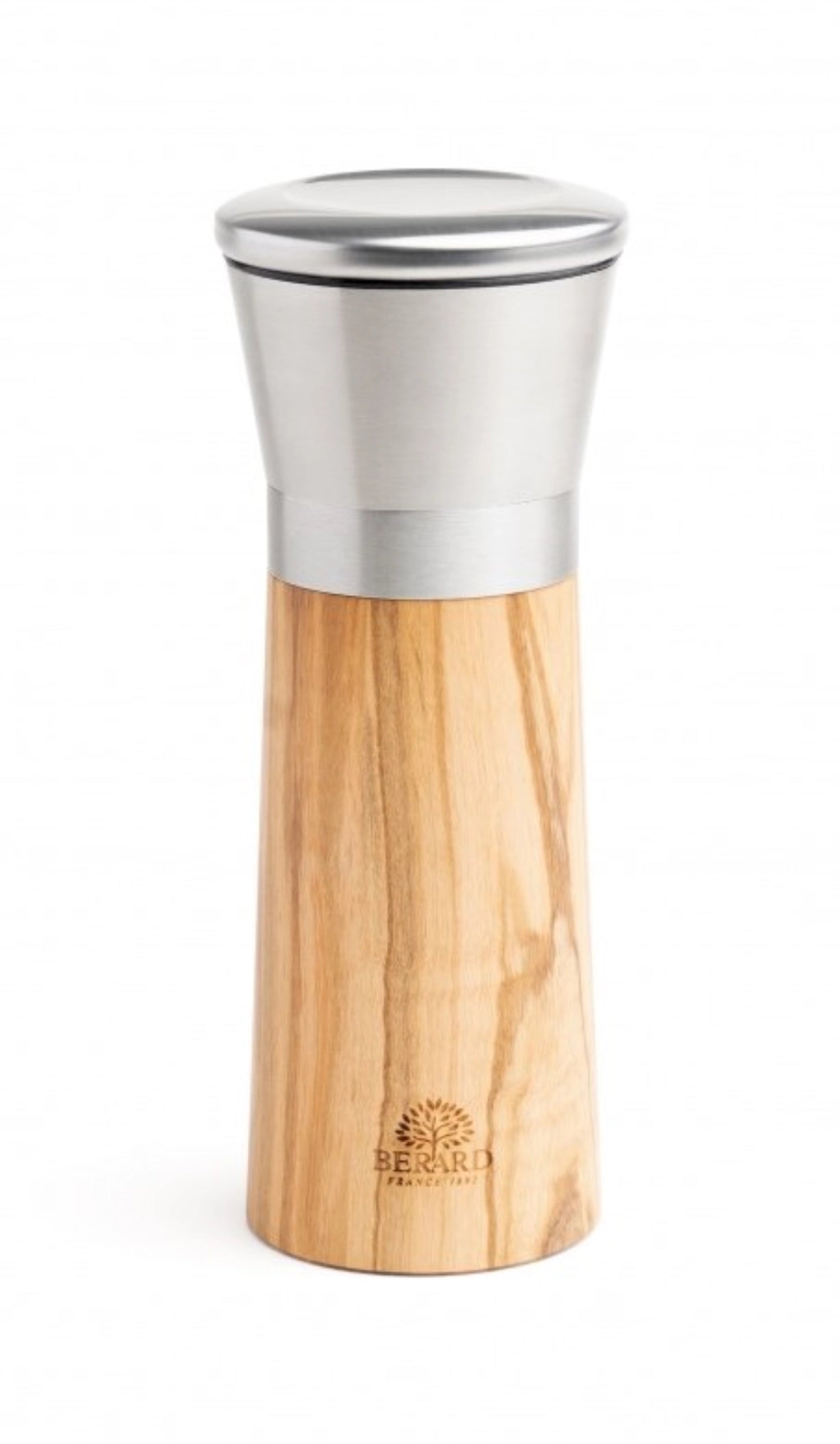 Sale e pepe grande legno d'oliva 17x6,5 cm