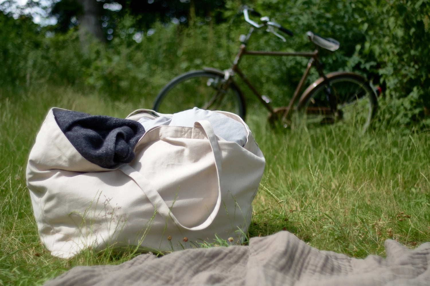 Grand sac Long 35x45x90cm pierre coton bio