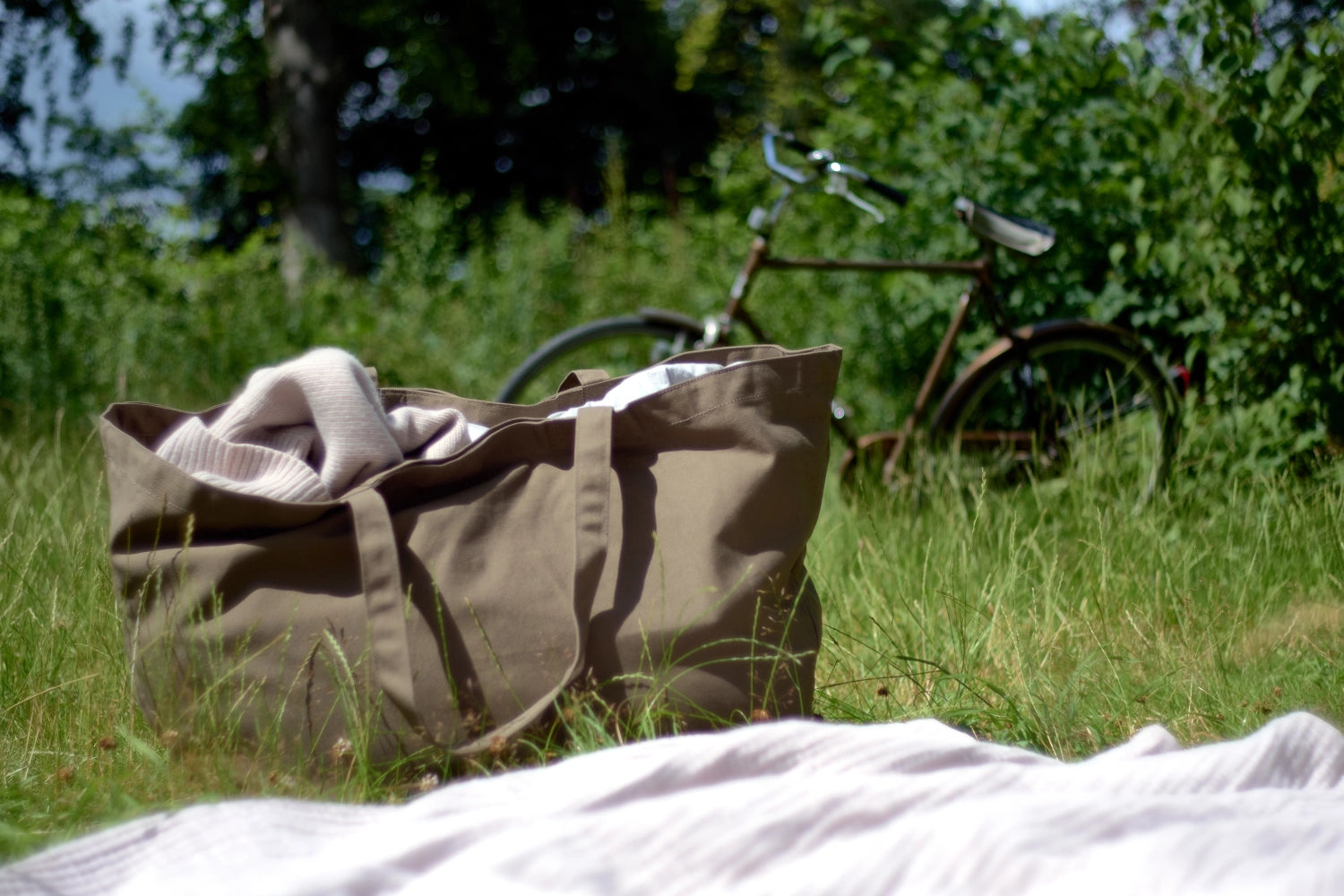 Grand sac Long 35x45x90cm argile coton bio