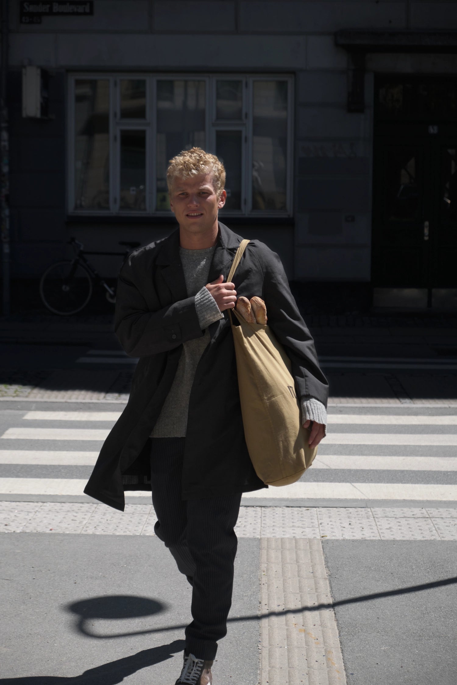 It Matters bag 50x35x15cm khaki organic cotton