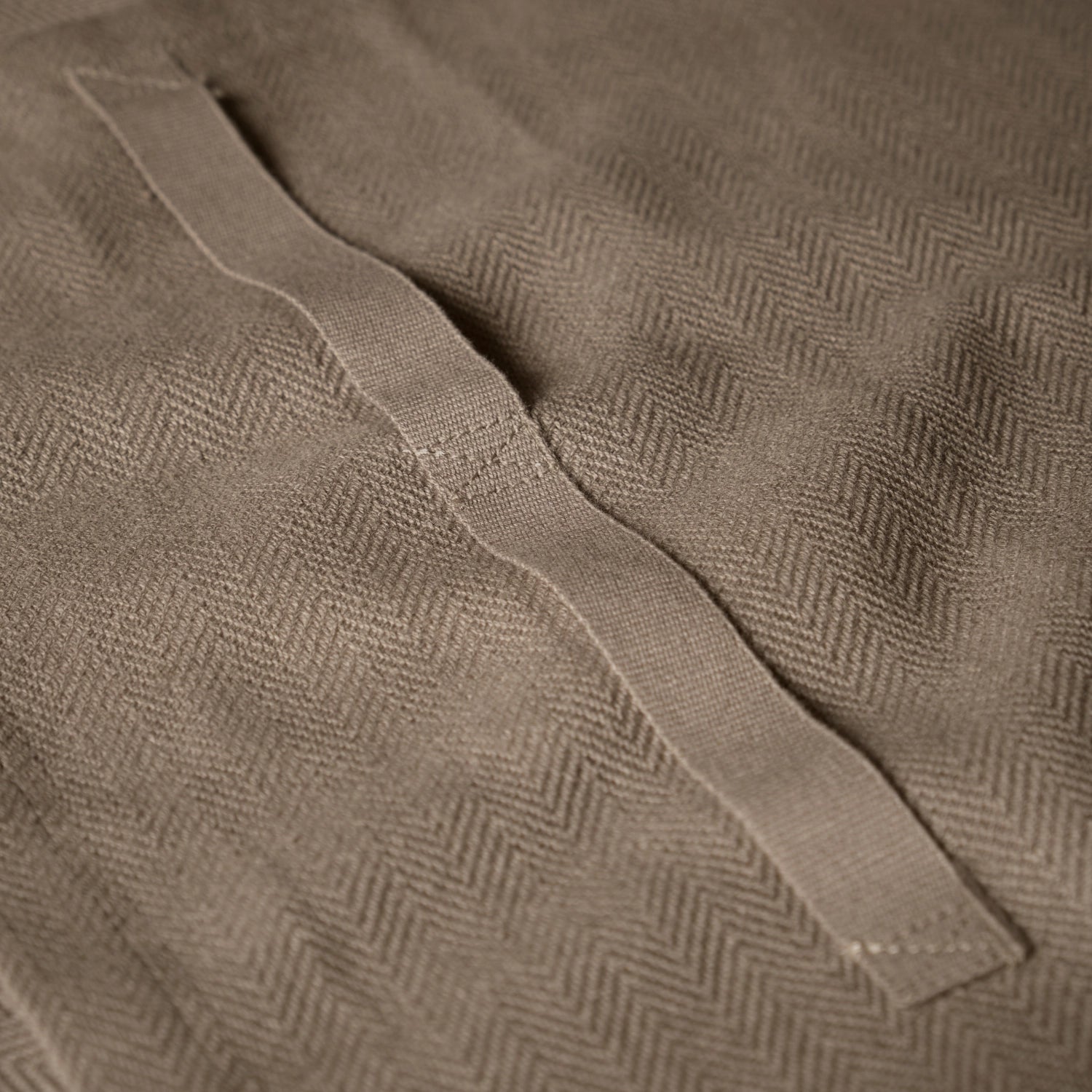 Torchon 53x86cm argile coton bio