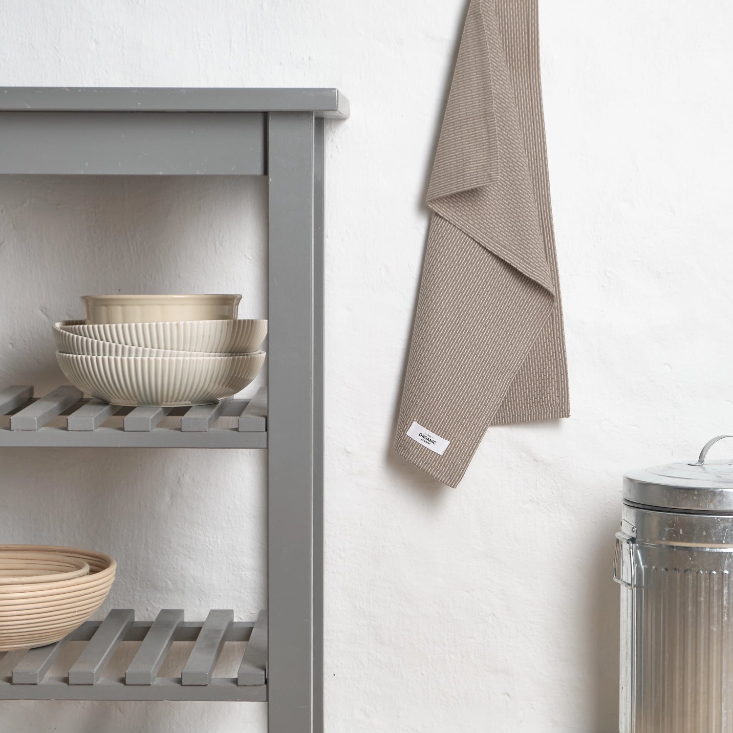 Torchon petit 35x60cm pierre d'argile coton bio