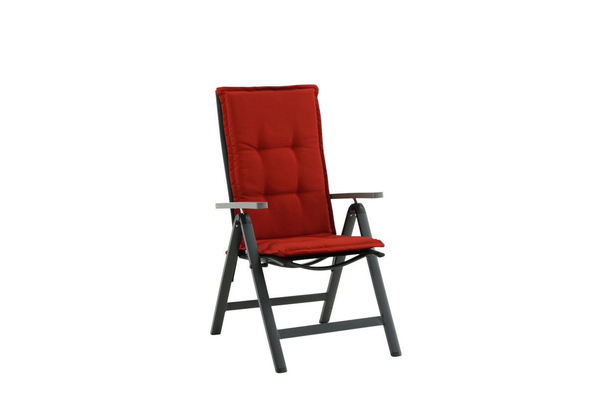 Kissen 5 pos in Rot präsentiert im Onlineshop von KAQTU Design AG. Sitzkissen ist von Venture Home