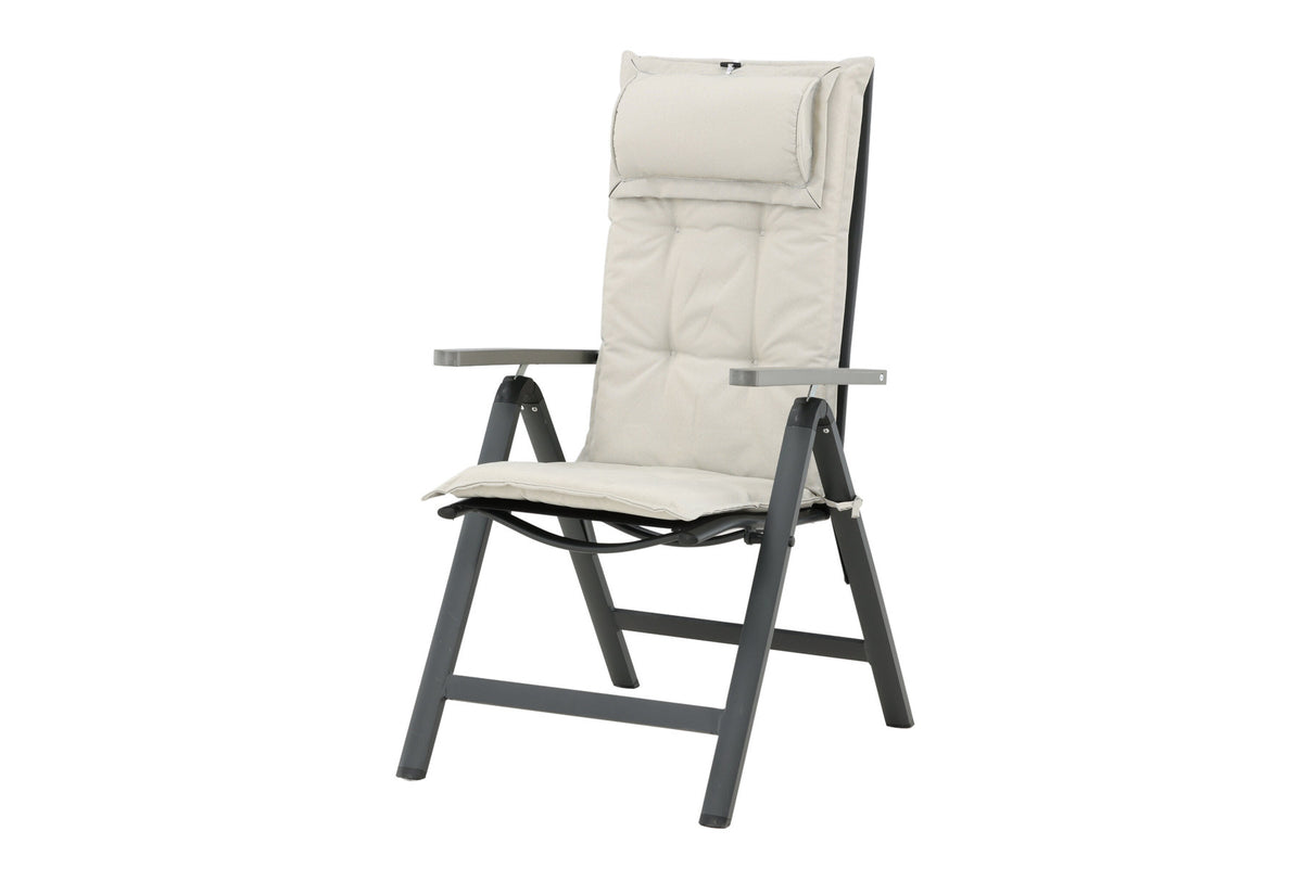 Kissen 5 pos in Cremefarben präsentiert im Onlineshop von KAQTU Design AG. Sitzkissen ist von Venture Home