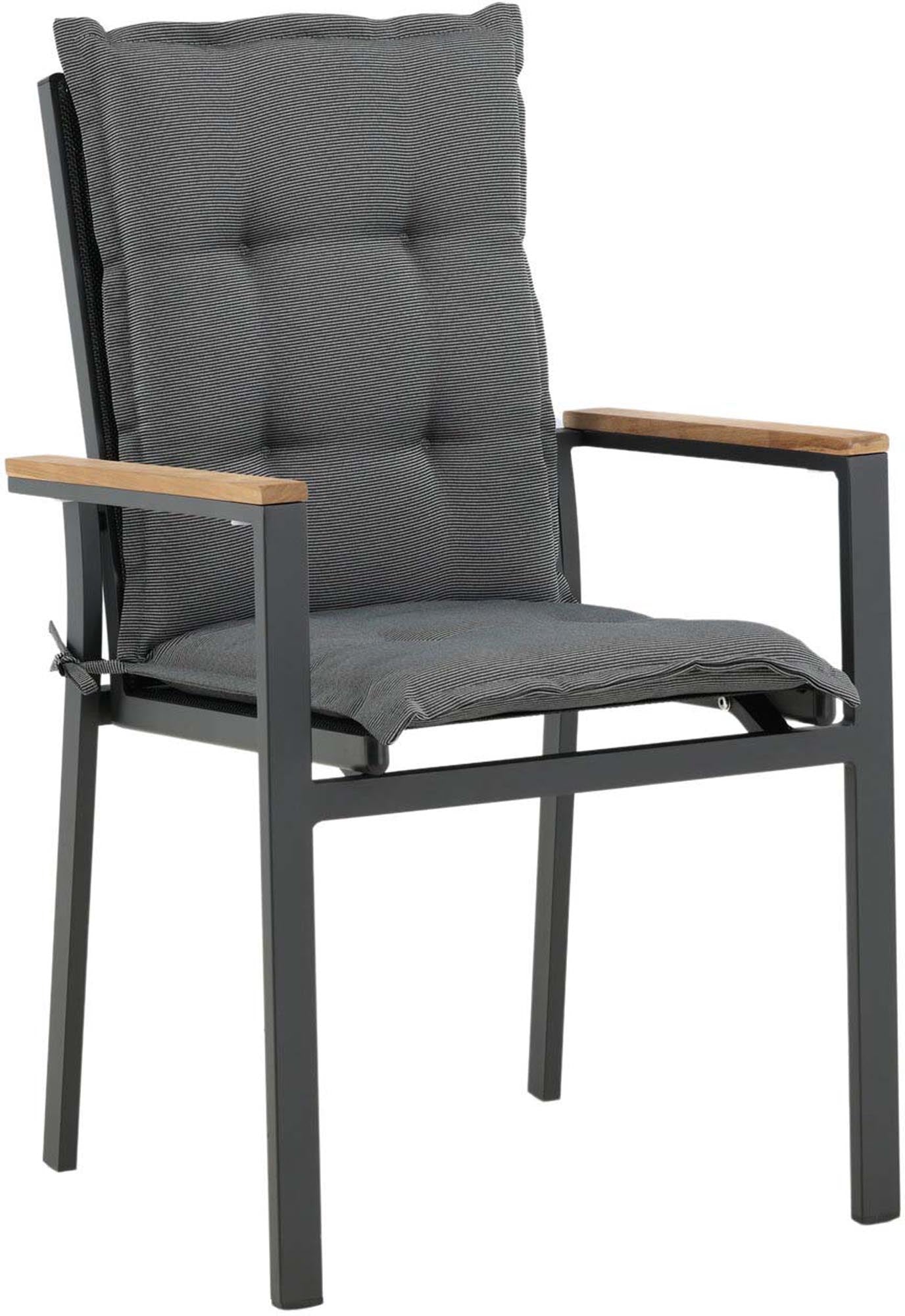 Fura Kissen in Hellgrau präsentiert im Onlineshop von KAQTU Design AG. Sitzkissen ist von Venture Home