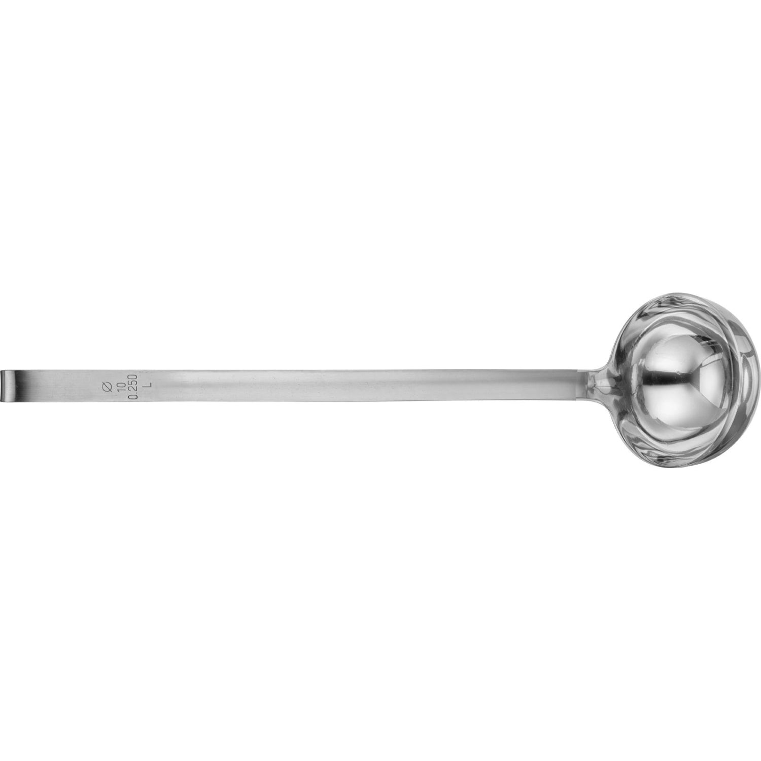 Pro Schöpfkelle D10cm, 250ml von Westmark, ideal zum Portionieren von Flüssigkeiten, robustes Material und ergonomischer Griff für einfache Handhabung.