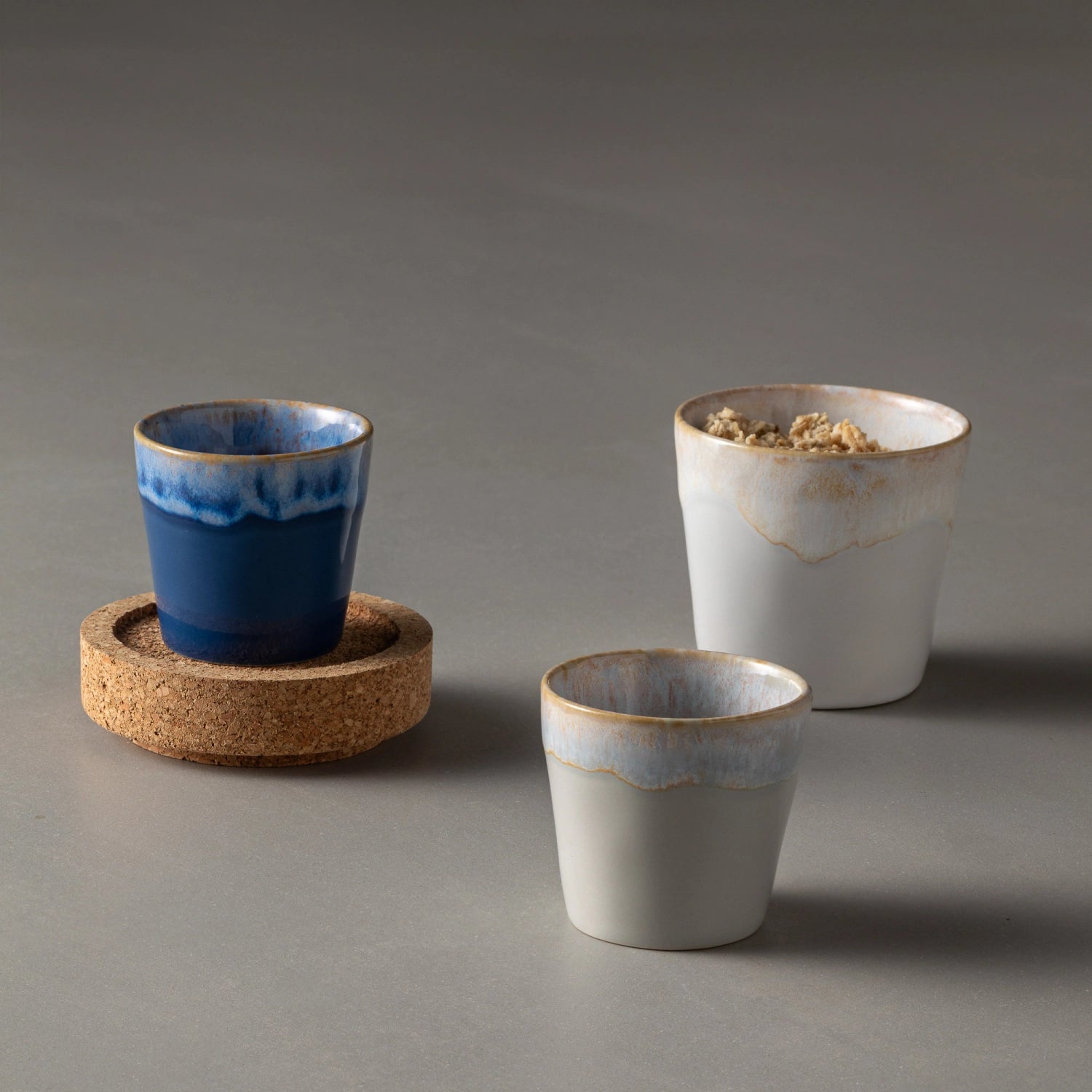 Grespresso Espressotasse 70ml D6.5cm H5.8cm denim in Blau präsentiert im Onlineshop von KAQTU Design AG. Tasse ist von Costa Nova