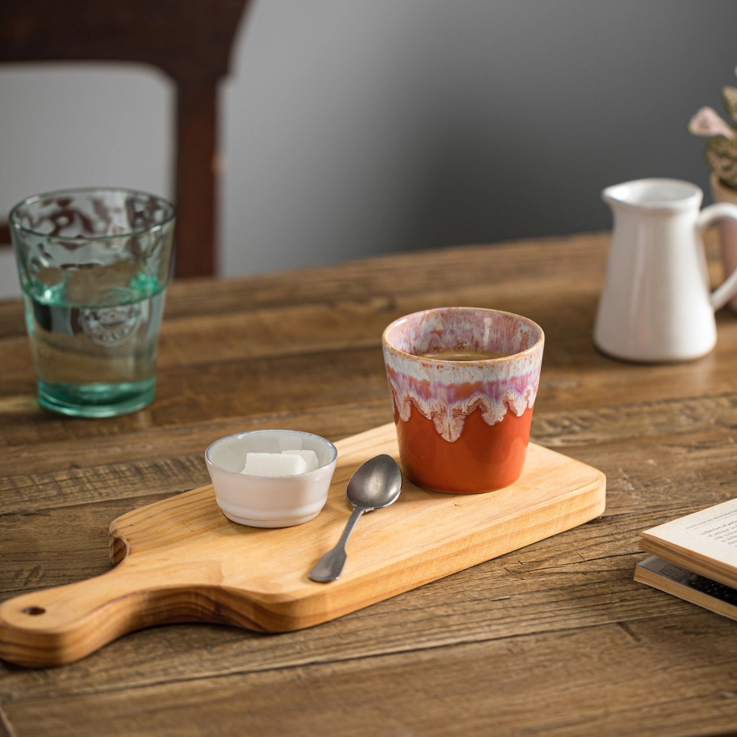 Grespresso Espressotasse 70ml D6.5cm H5.8cm sunset red in Rot präsentiert im Onlineshop von KAQTU Design AG. Tasse ist von Costa Nova