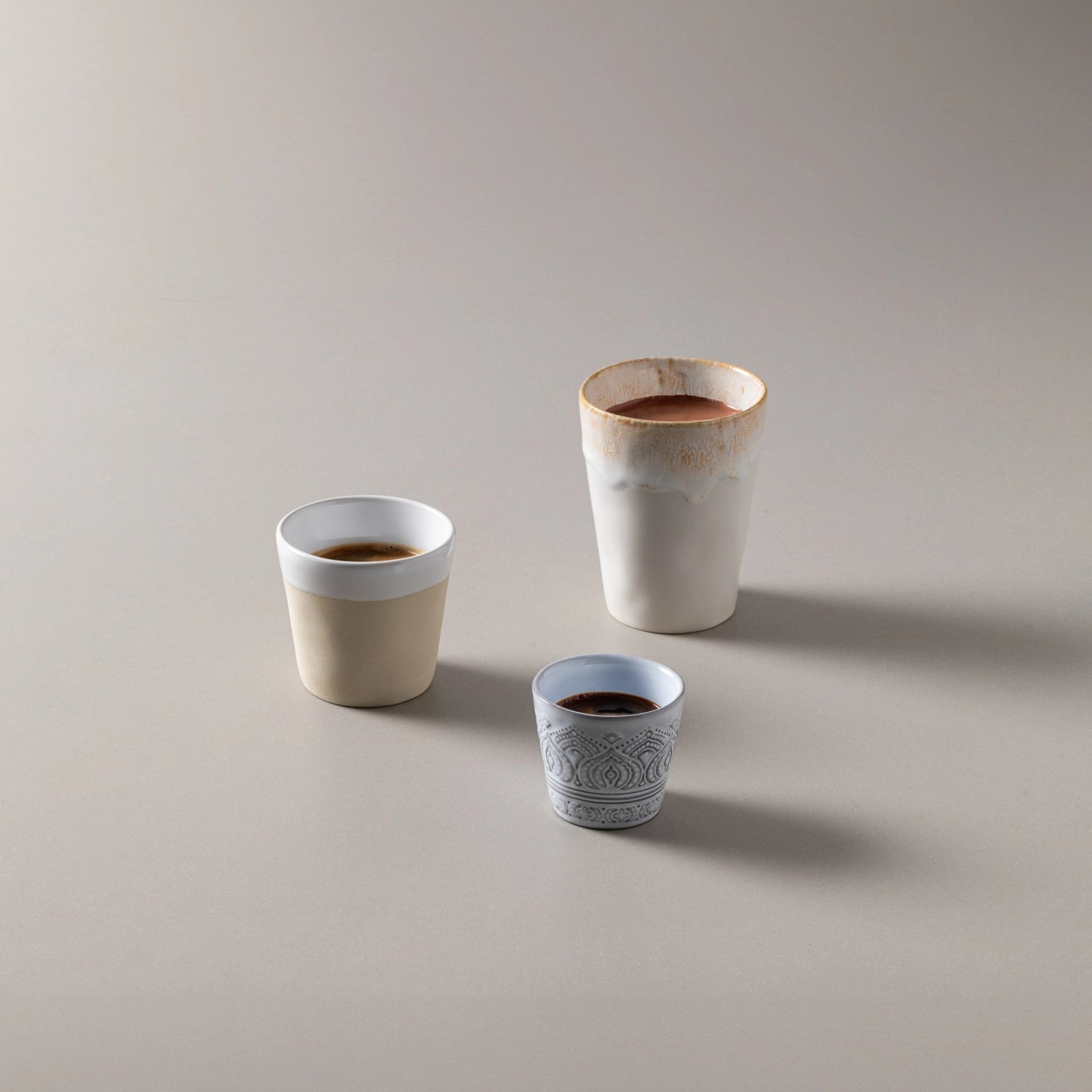 Grespresso Mokkatasse 380ml D9.2cm H11.5cm weiss in Weiss präsentiert im Onlineshop von KAQTU Design AG. Tasse ist von Costa Nova