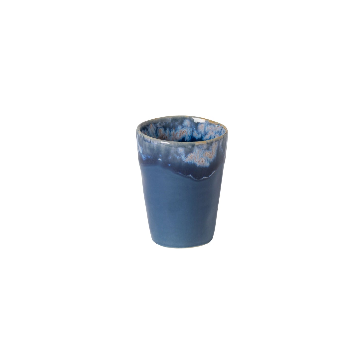 Grespresso Mokkatasse 380ml D9.2cm H11.5cm denim in Blau präsentiert im Onlineshop von KAQTU Design AG. Tasse ist von Costa Nova