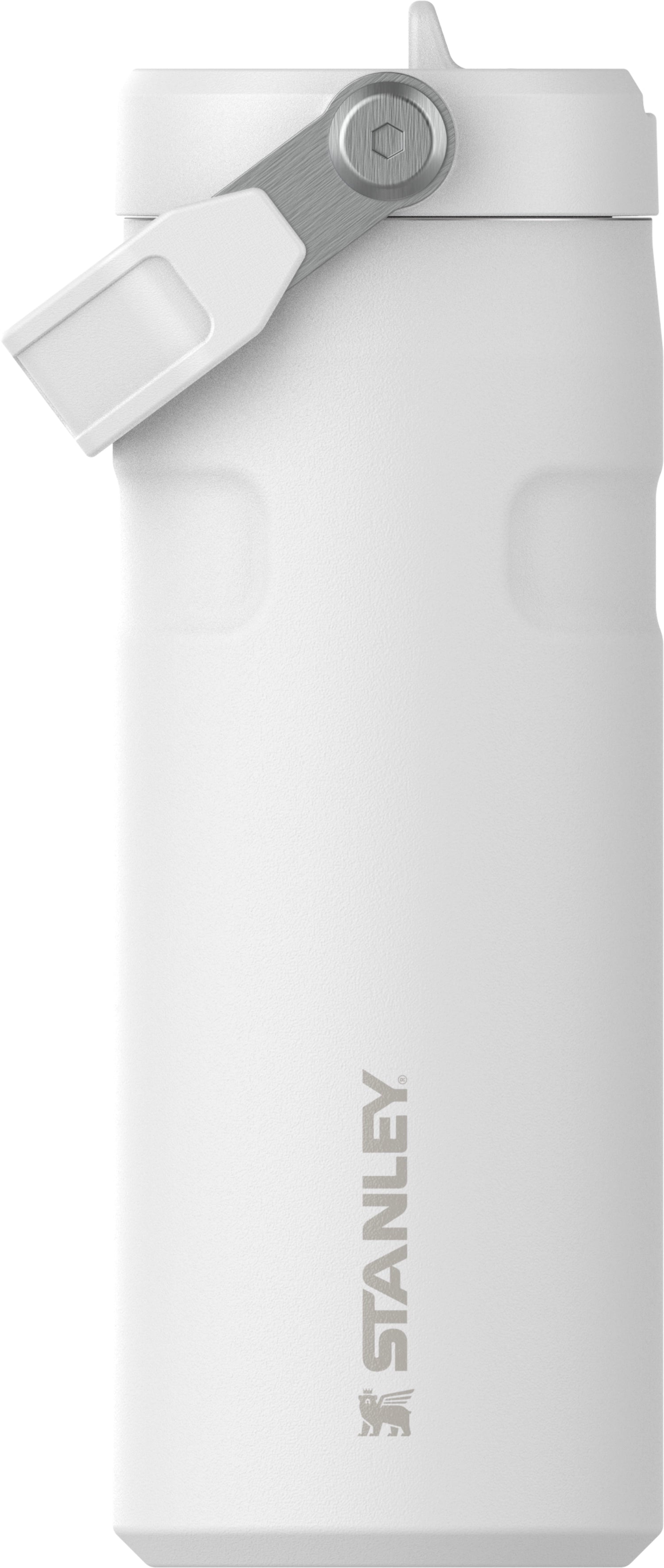 IceFlow Flip Straw Flasche 0.47l frost in Weiss präsentiert im Onlineshop von KAQTU Design AG. Trinkflaschen ist von Stanley