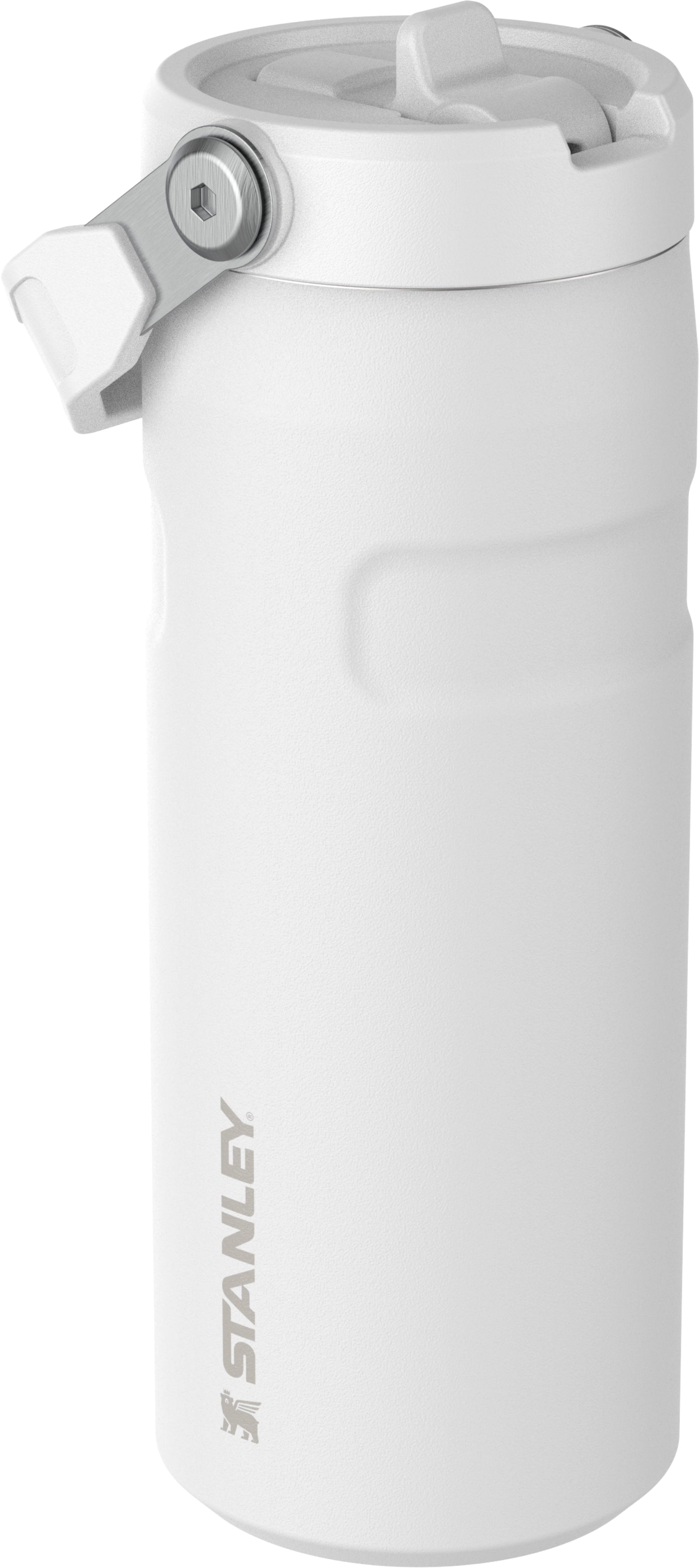 IceFlow Flip Straw Flasche 0.47l frost in Weiss präsentiert im Onlineshop von KAQTU Design AG. Trinkflaschen ist von Stanley