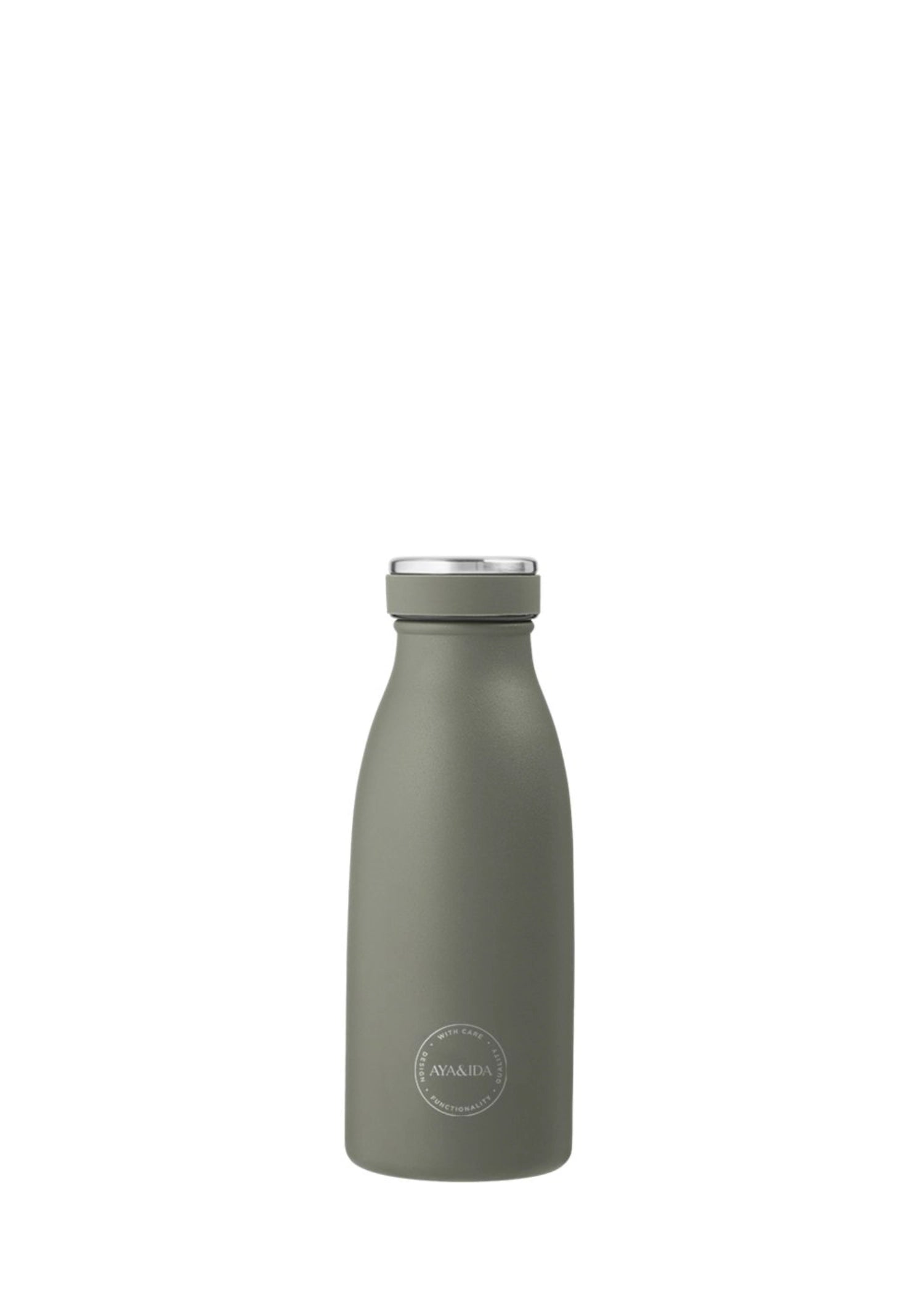 Trinkflasche 350ml Tropical Green in Grün präsentiert im Onlineshop von KAQTU Design AG. Trinkflaschen ist von AYA&IDA