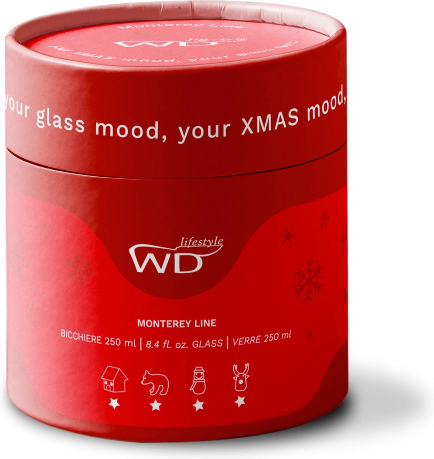 Glas aus Borosilikat 250ml Orange in Orange präsentiert im Onlineshop von KAQTU Design AG. Glas ist von Easy Life