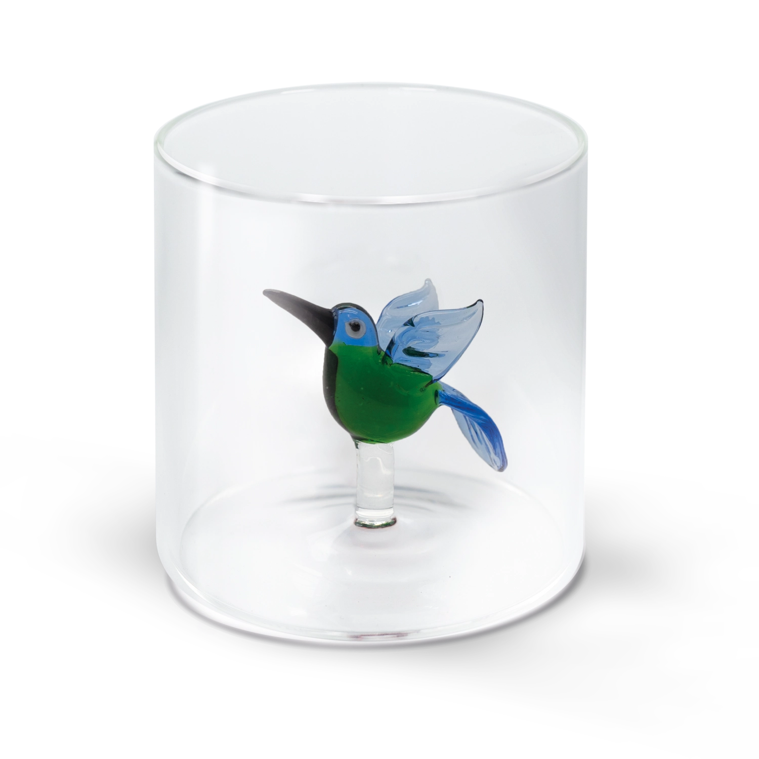 Glas aus Borosilikat 250ml Kolibri in Mehrfarbig präsentiert im Onlineshop von KAQTU Design AG. Glas ist von Easy Life