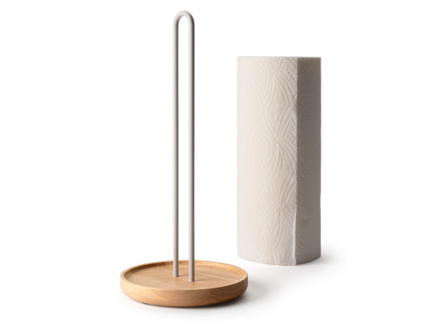 Küchenrollenhalter Gummibaum in Braun präsentiert im Onlineshop von KAQTU Design AG. Abwasch ist von Continenta