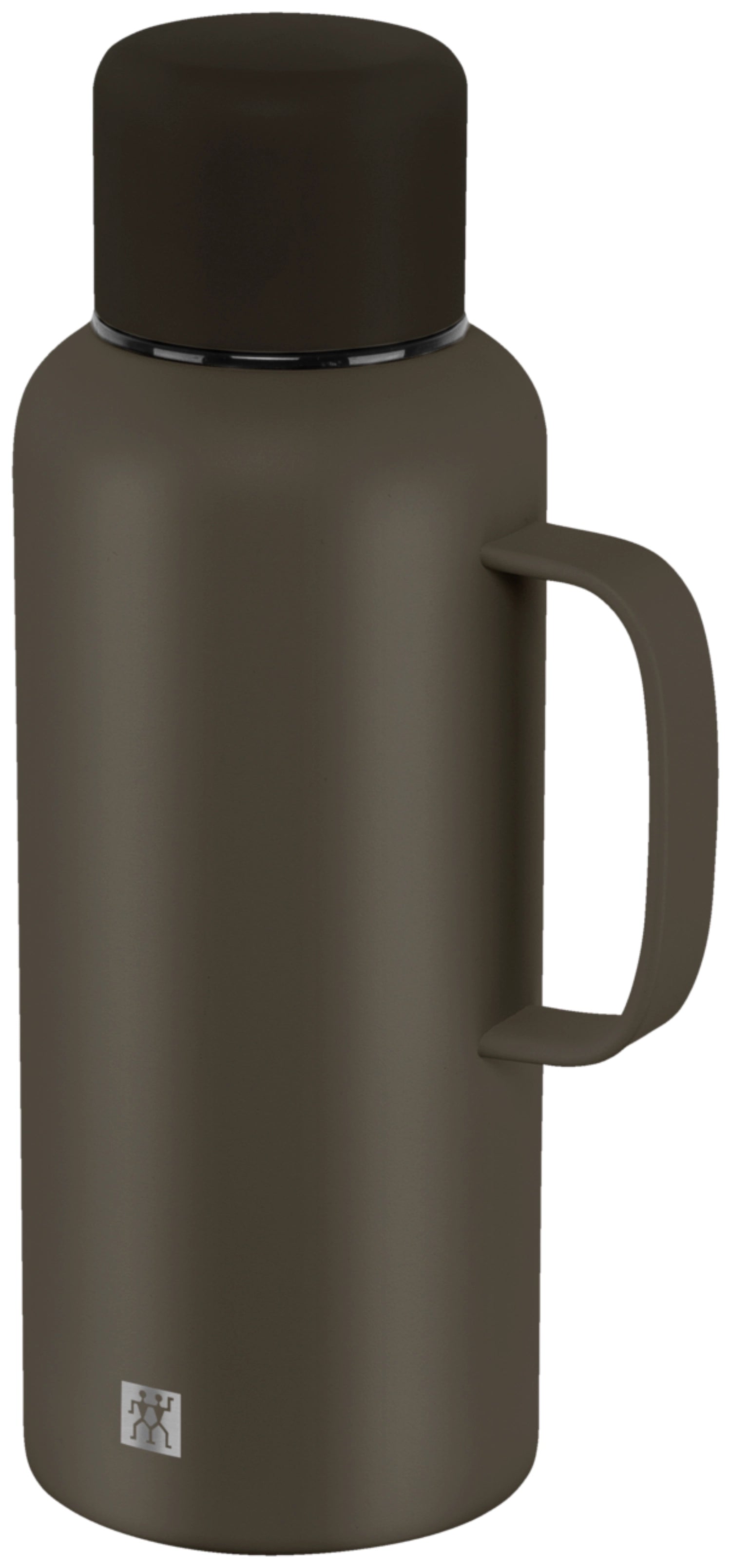 Thermo Plus Thermokanne 1.2l Grey Mocca in Grau präsentiert im Onlineshop von KAQTU Design AG. Trinkflaschen ist von Zwilling