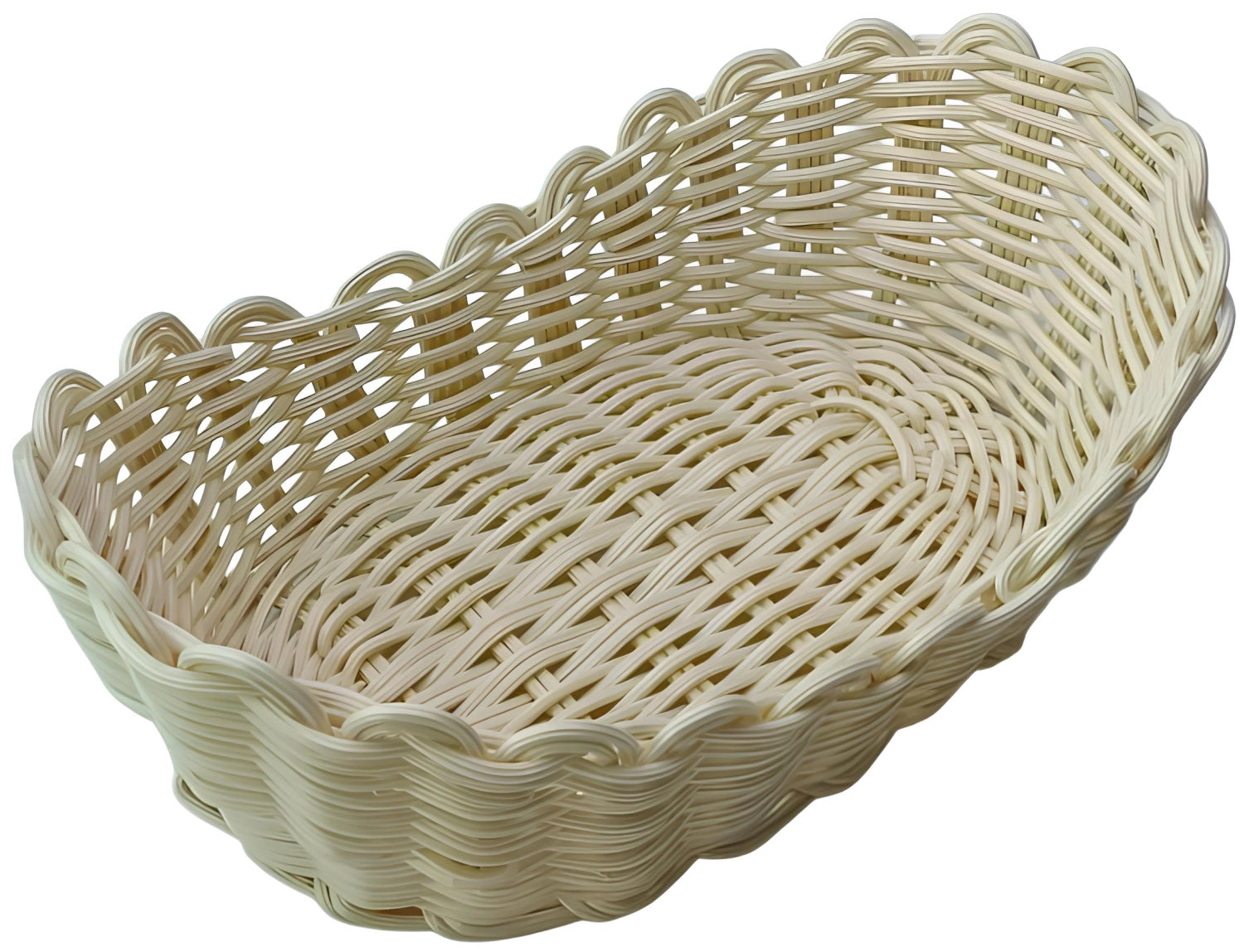 Brotkorb oval 28x17x10cm beige in Beige präsentiert im Onlineshop von KAQTU Design AG. Brotkorb ist von Lagotto