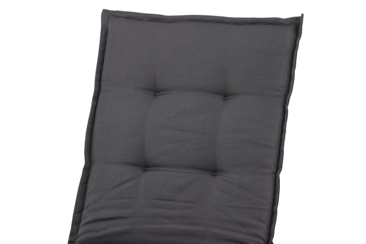 Kissen für Sonnenliege in Dunkelgrau präsentiert im Onlineshop von KAQTU Design AG. Outdoor-Accessoire ist von Venture Home