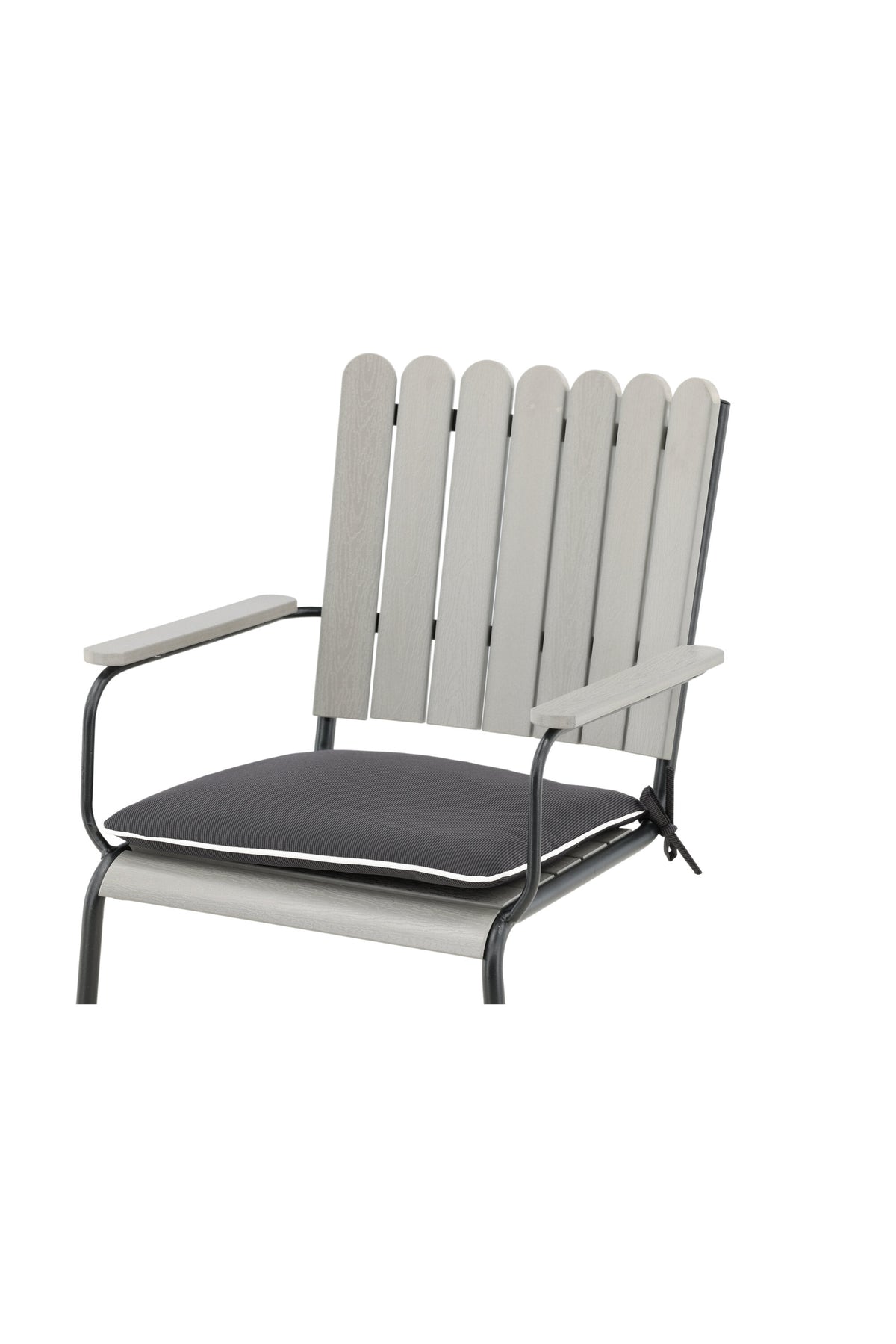 Dyna Holmsund Stuhl Ersatzkissen in Dunkelgrau präsentiert im Onlineshop von KAQTU Design AG. Sitzkissen ist von Venture Home