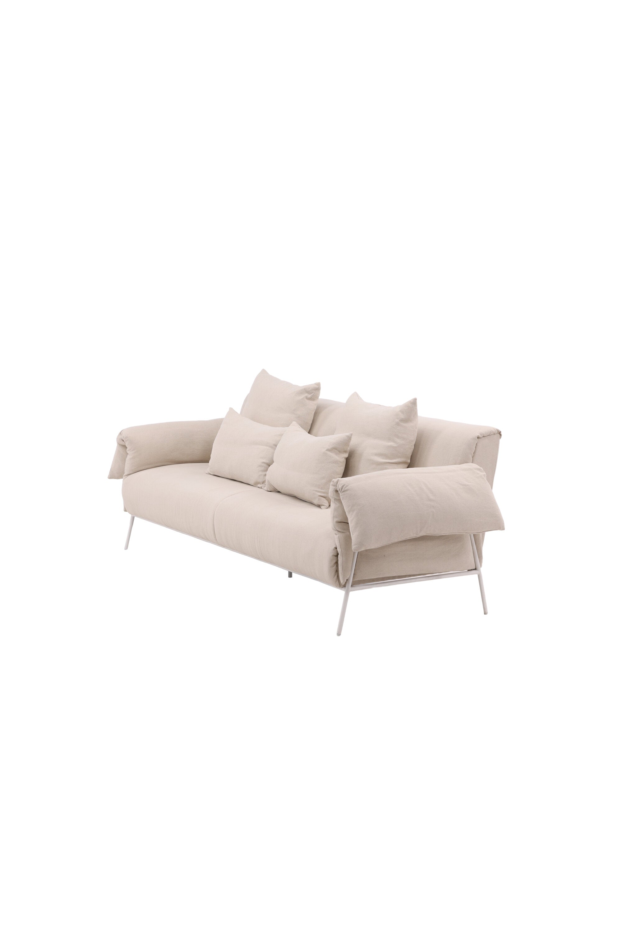 Öckerö Sofa in Beige präsentiert im Onlineshop von KAQTU Design AG. 3er Sofa ist von Vind