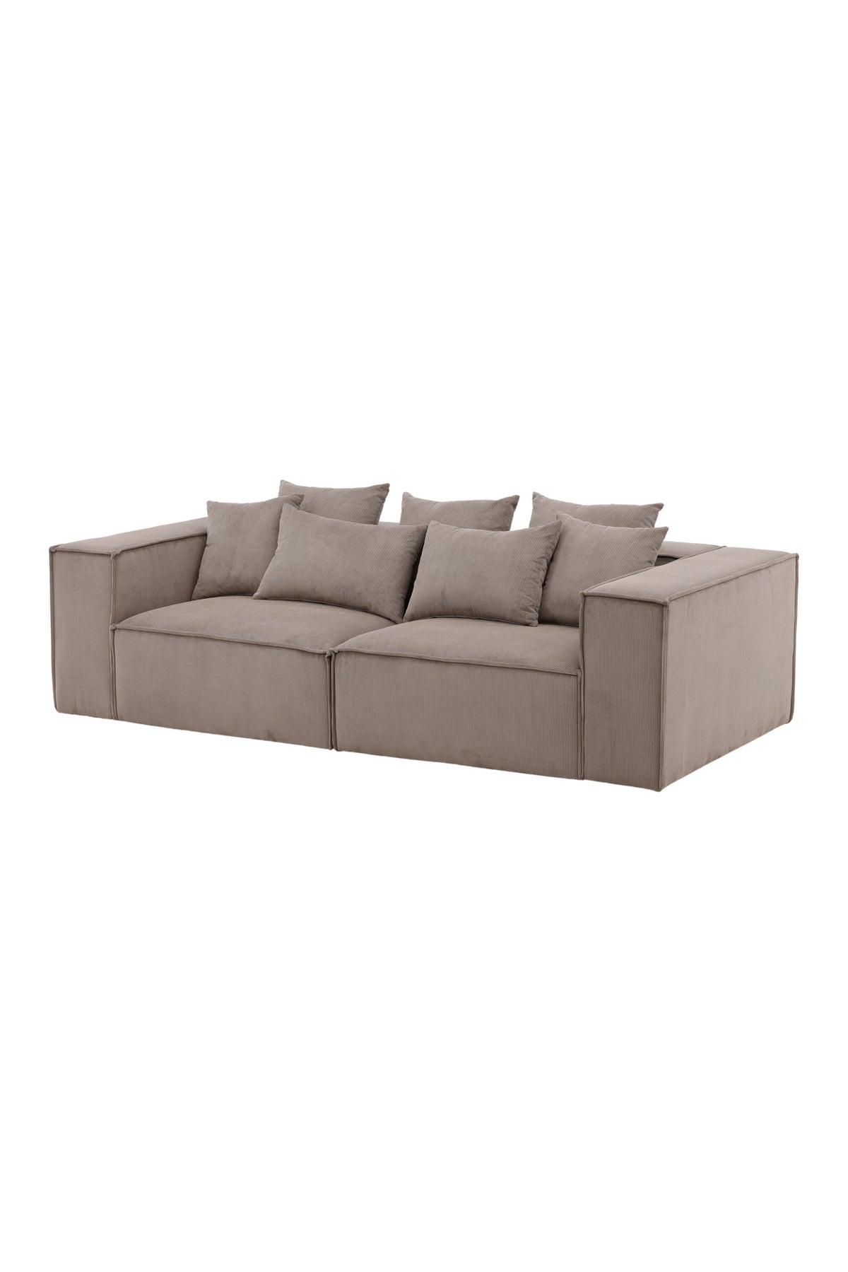 Gillholmen Sofa in Braun präsentiert im Onlineshop von KAQTU Design AG. 3er Sofa ist von Vind