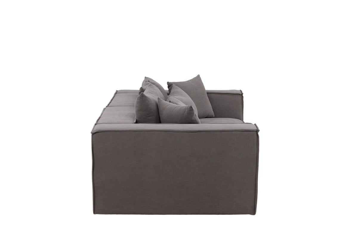 Gillholmen Sofa in Grau präsentiert im Onlineshop von KAQTU Design AG. 3er Sofa ist von Vind