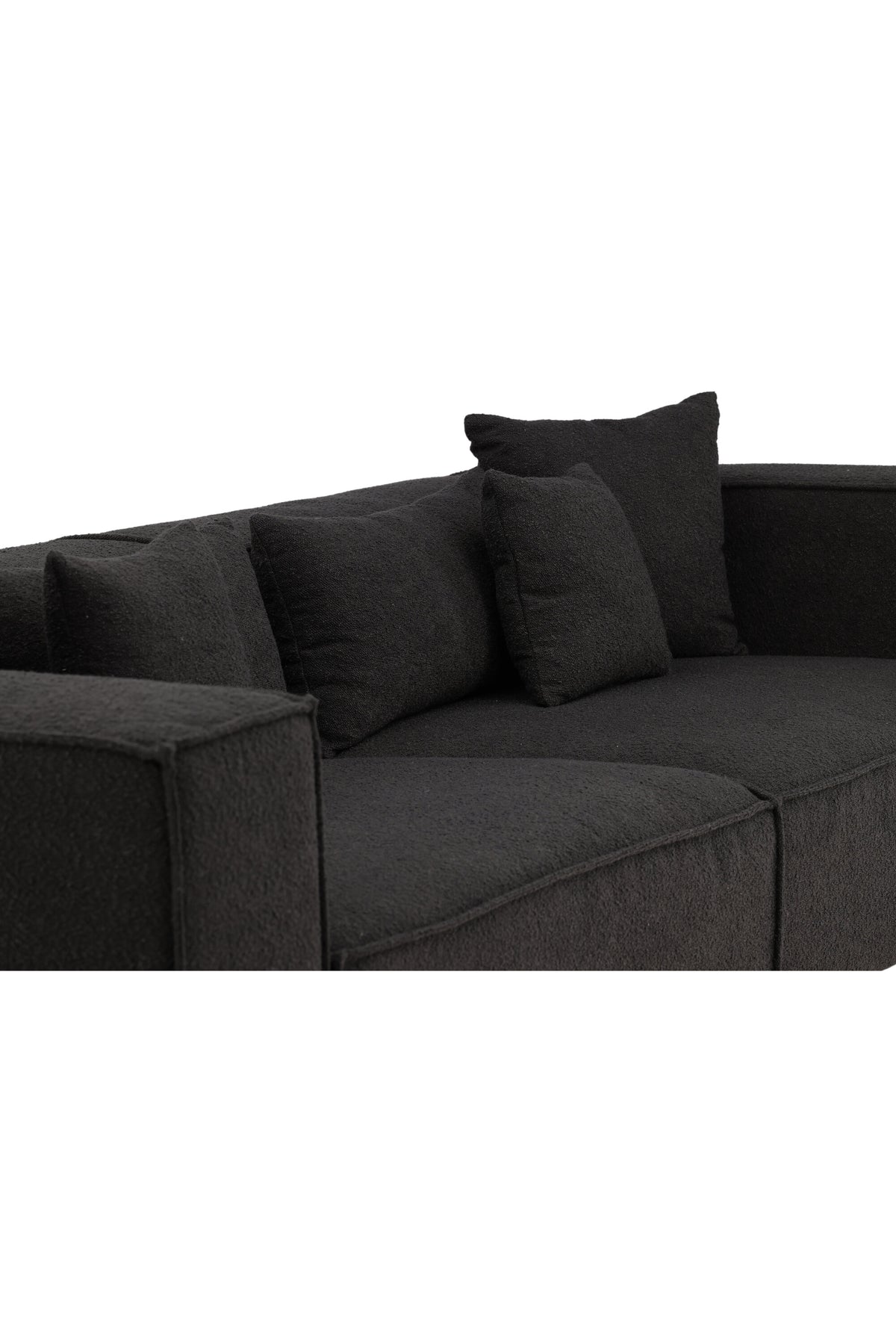 Gillholmen Sofa in Schwarz präsentiert im Onlineshop von KAQTU Design AG. 3er Sofa ist von Vind