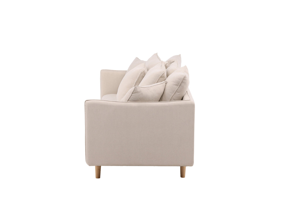 Segelskären Sofa in Beige präsentiert im Onlineshop von KAQTU Design AG. 3er Sofa ist von Vind