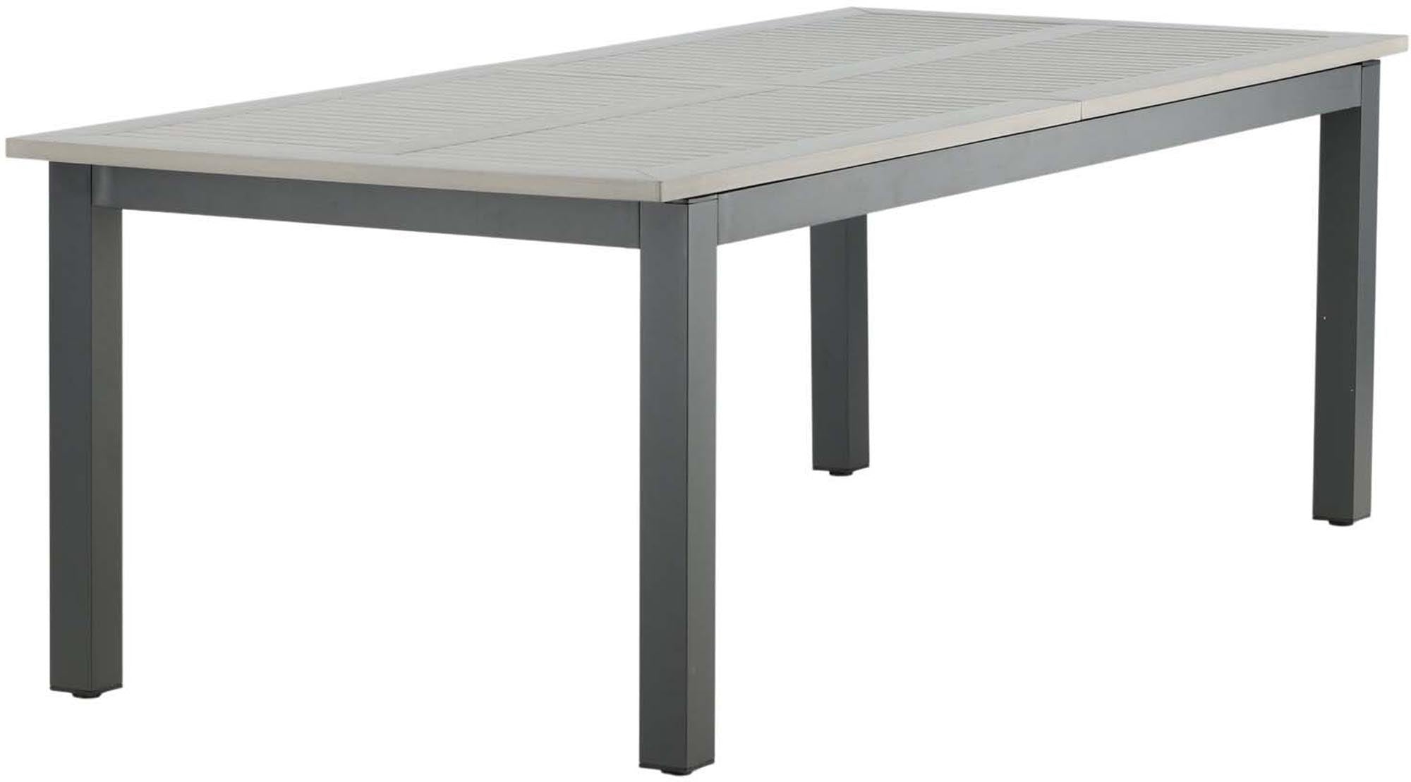 Erleben Sie den Albany Gartentisch von Venture Home: Flexibel ausziehbar, robust aus Aintwood und stilvoll – perfekt für jeden Anlass im Freien!