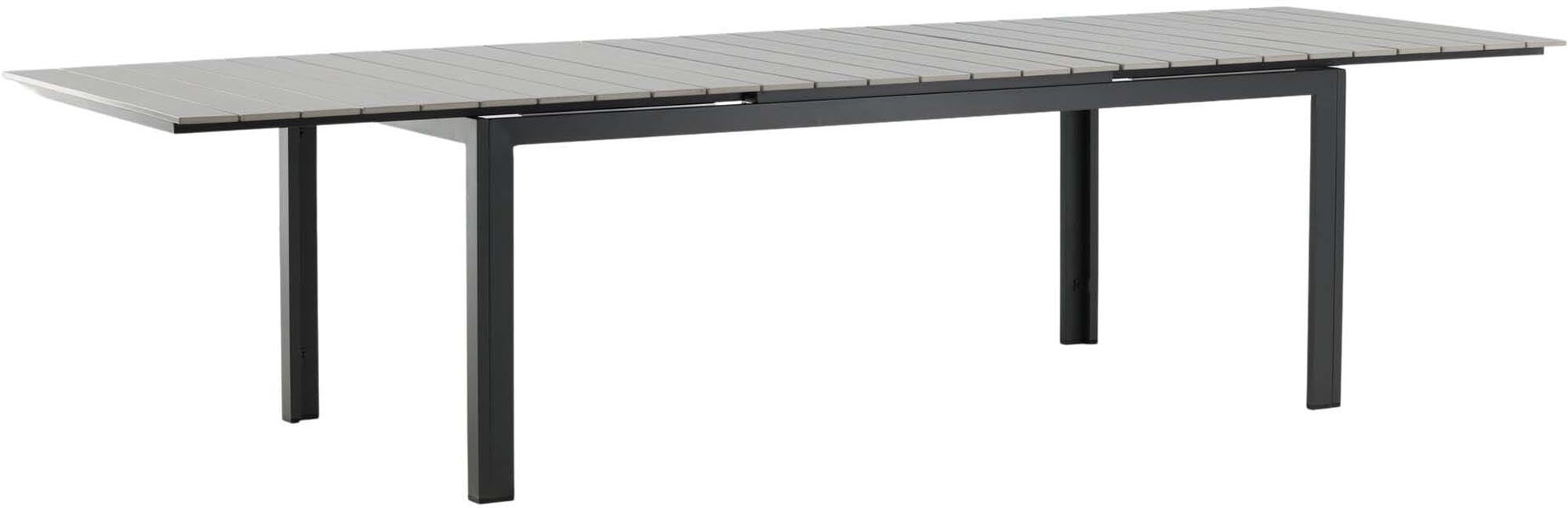 Entdecken Sie den vielseitigen Levels Gartentisch von Venture Home – ausziehbar, elegant und perfekt für jeden Anlass im Freien.