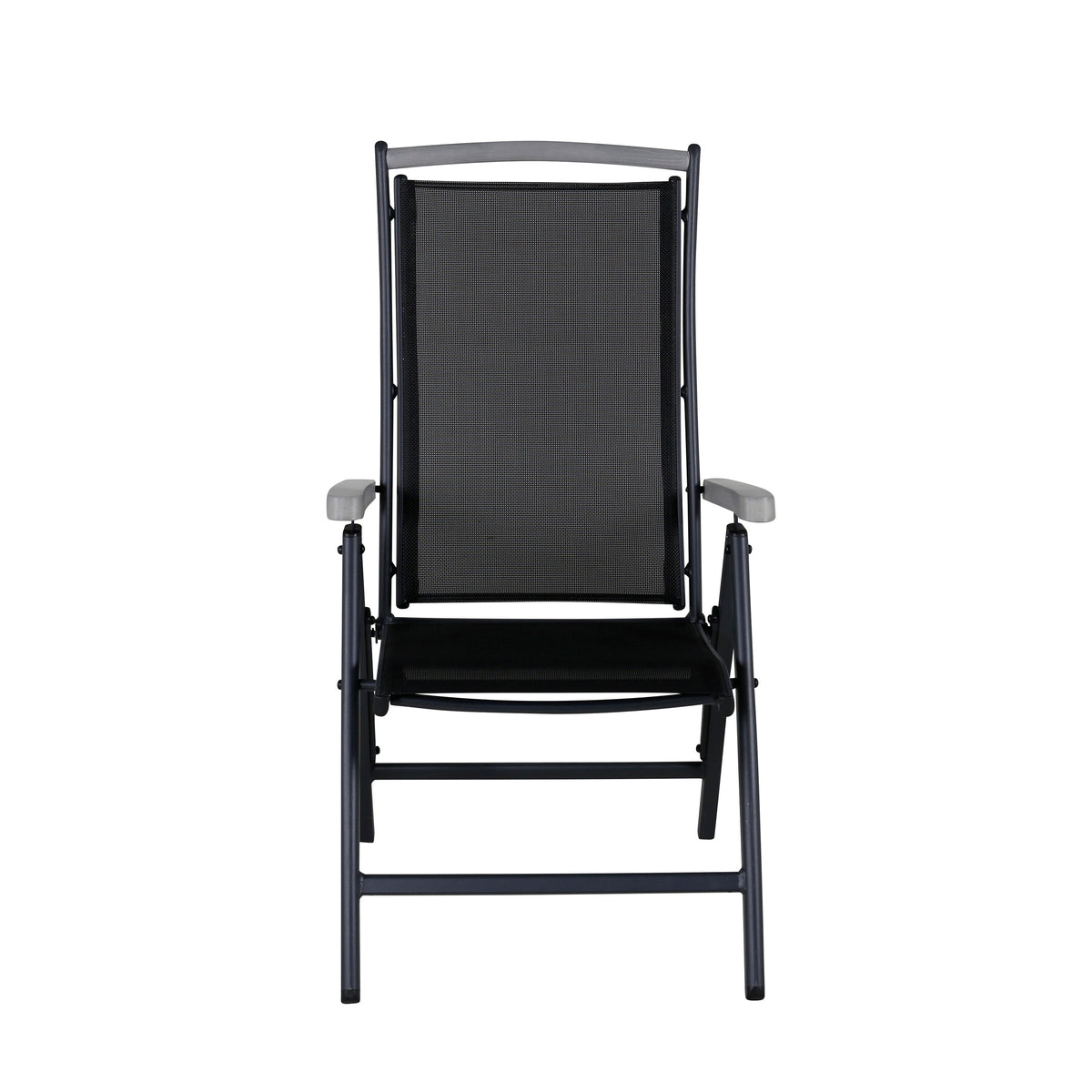 Albany Stuhl in Schwarz präsentiert im Onlineshop von KAQTU Design AG. Gartenstuhl mit Armlehnen ist von Venture Home