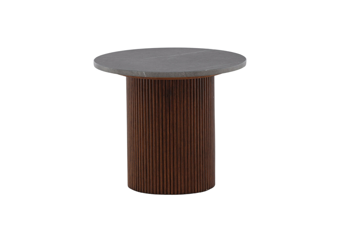 Härön Beistelltisch in Nussbaum präsentiert im Onlineshop von KAQTU Design AG. Beistelltisch ist von Vind