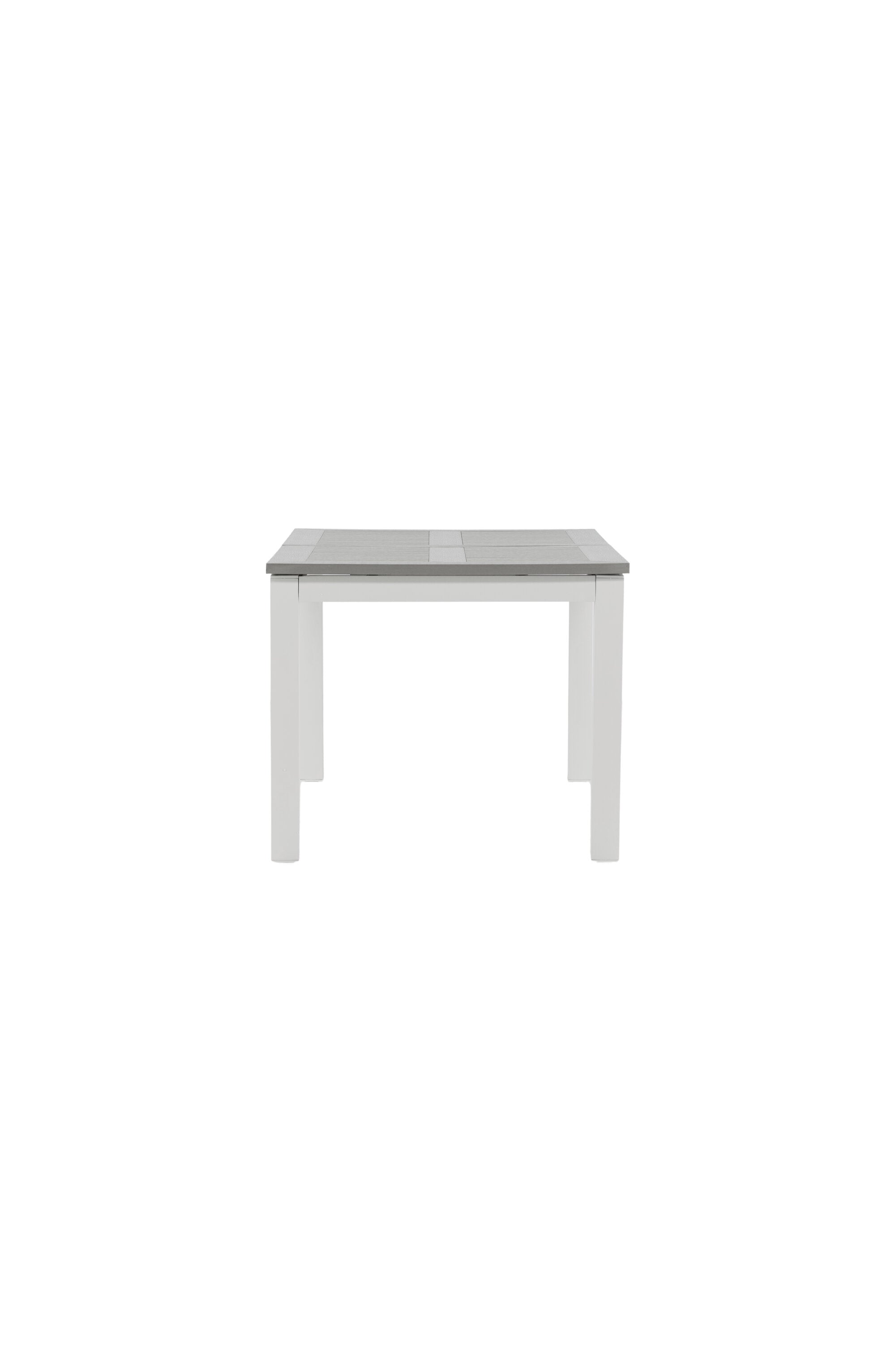 Albany Gartentisch ausziehbar in Weiss / Grau präsentiert im Onlineshop von KAQTU Design AG. Gartentisch ist von Venture Home