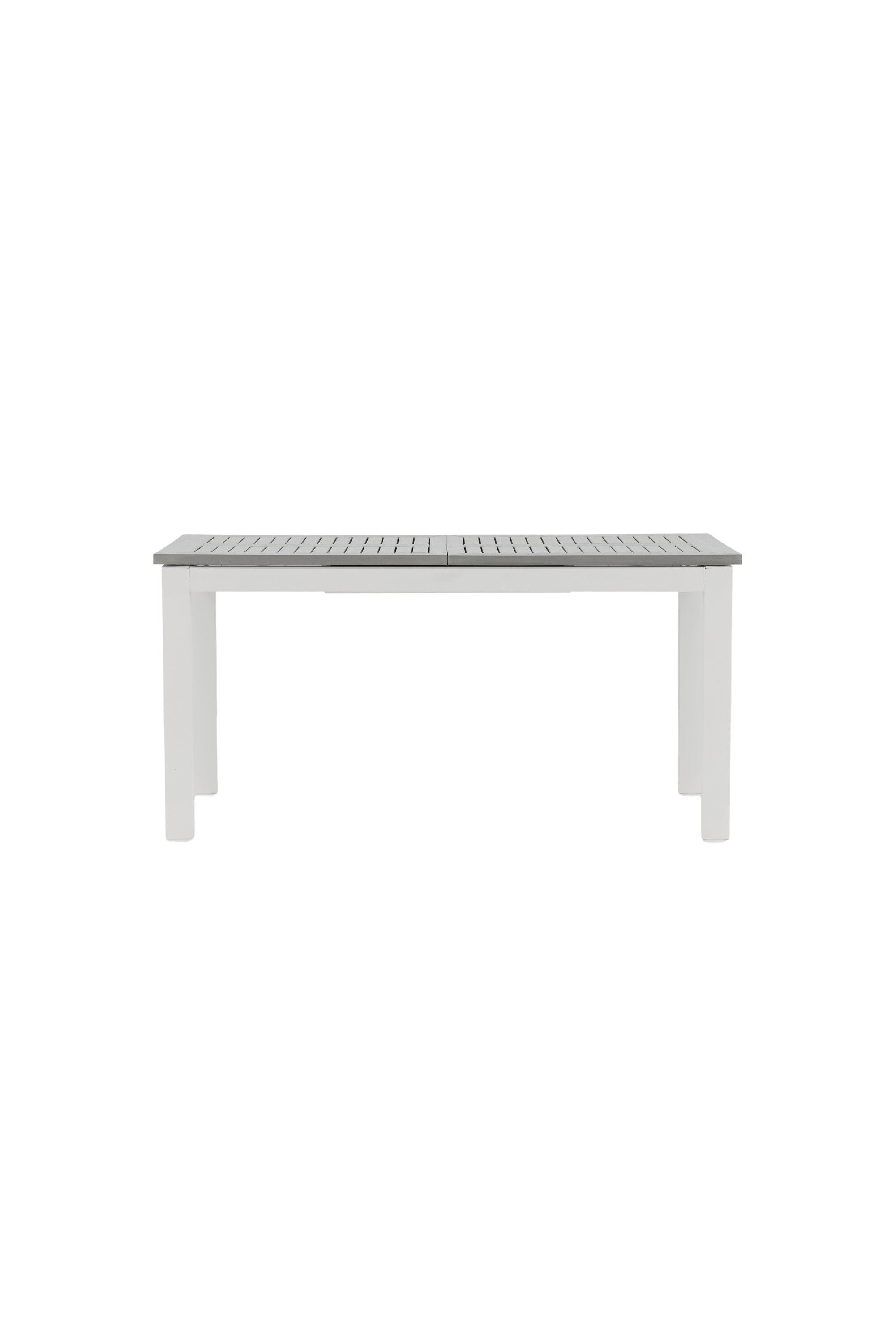 Albany Gartentisch ausziehbar in Weiss / Grau präsentiert im Onlineshop von KAQTU Design AG. Gartentisch ist von Venture Home