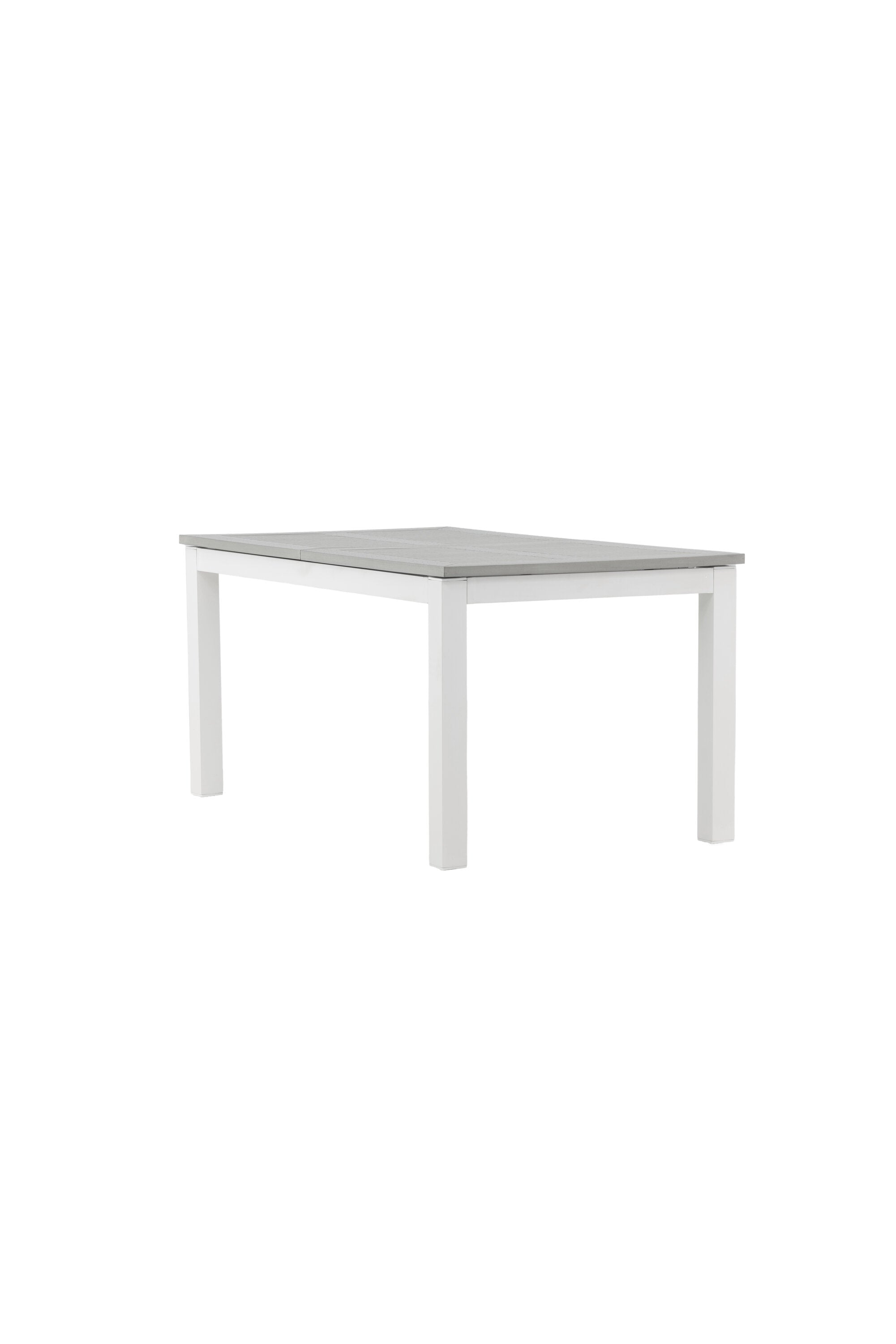 Albany Gartentisch ausziehbar in Weiss / Grau präsentiert im Onlineshop von KAQTU Design AG. Gartentisch ist von Venture Home