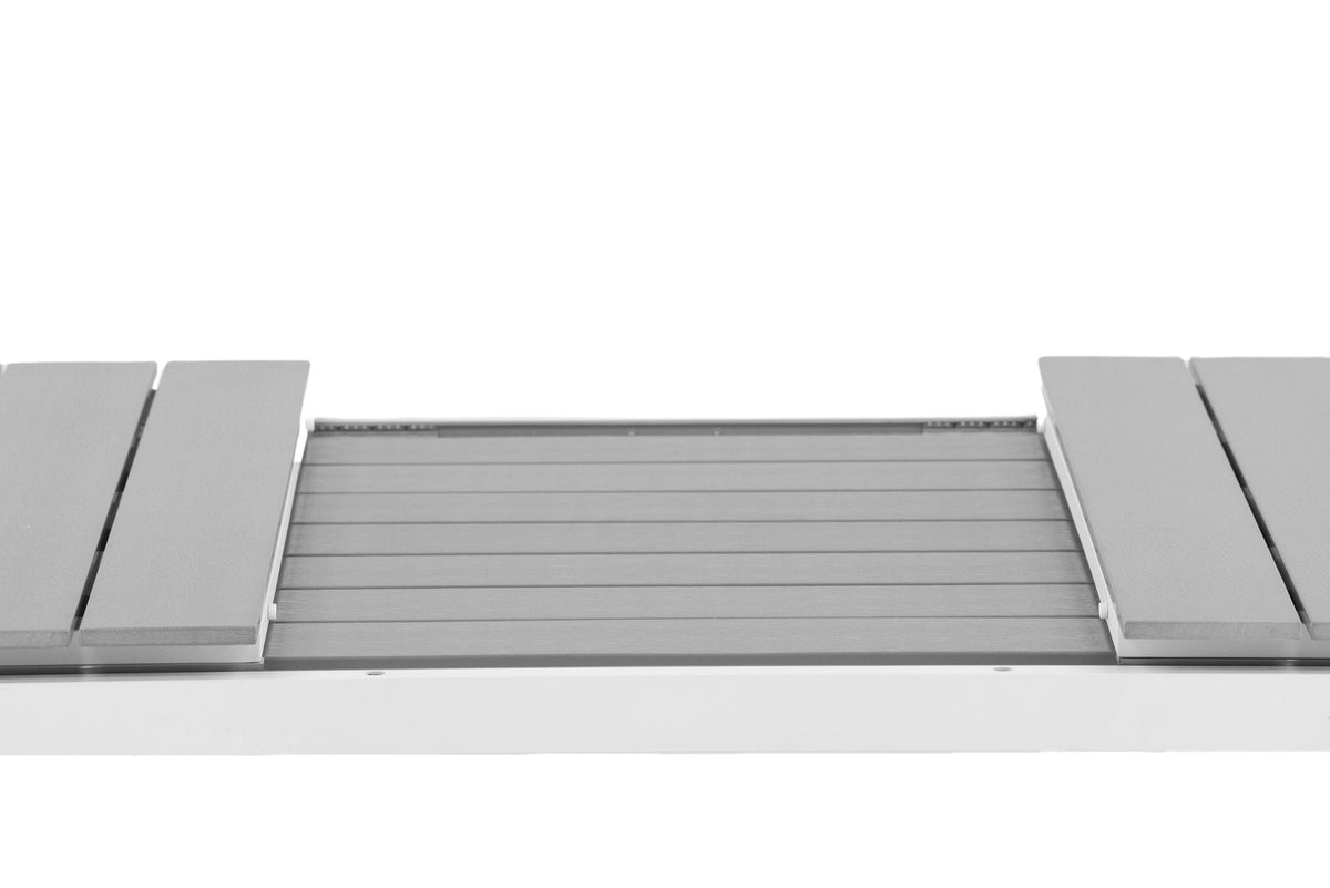 Levels Gartentisch ausziehbar in Weiss präsentiert im Onlineshop von KAQTU Design AG. Gartentisch ist von Venture Home